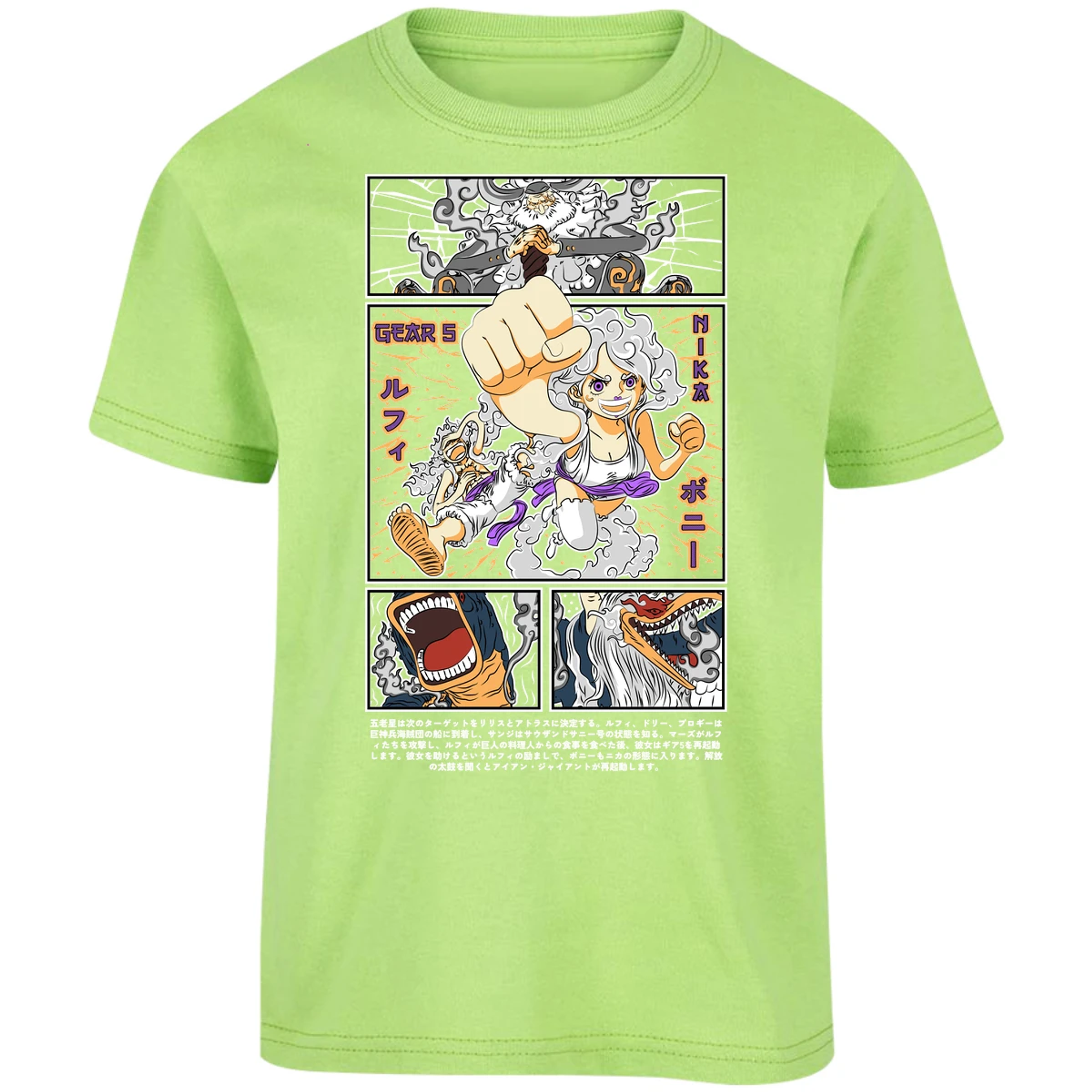 Playera One Piece Luffy Y Booney para Niño 2