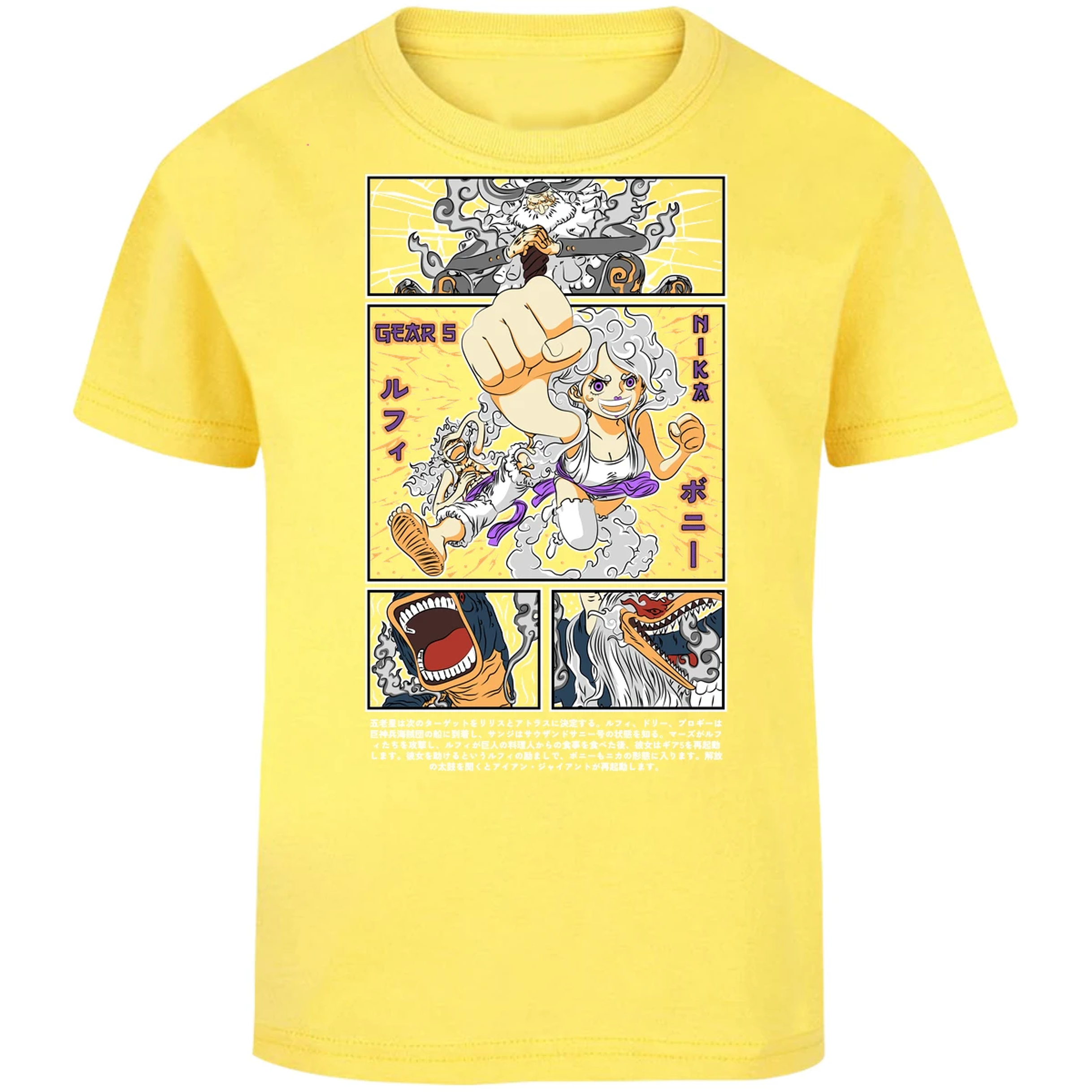 Playera One Piece Luffy Y Booney para Niño 16