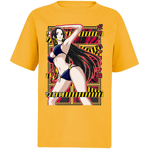 Playera One Piece Boa Hancock Waifu para Niño