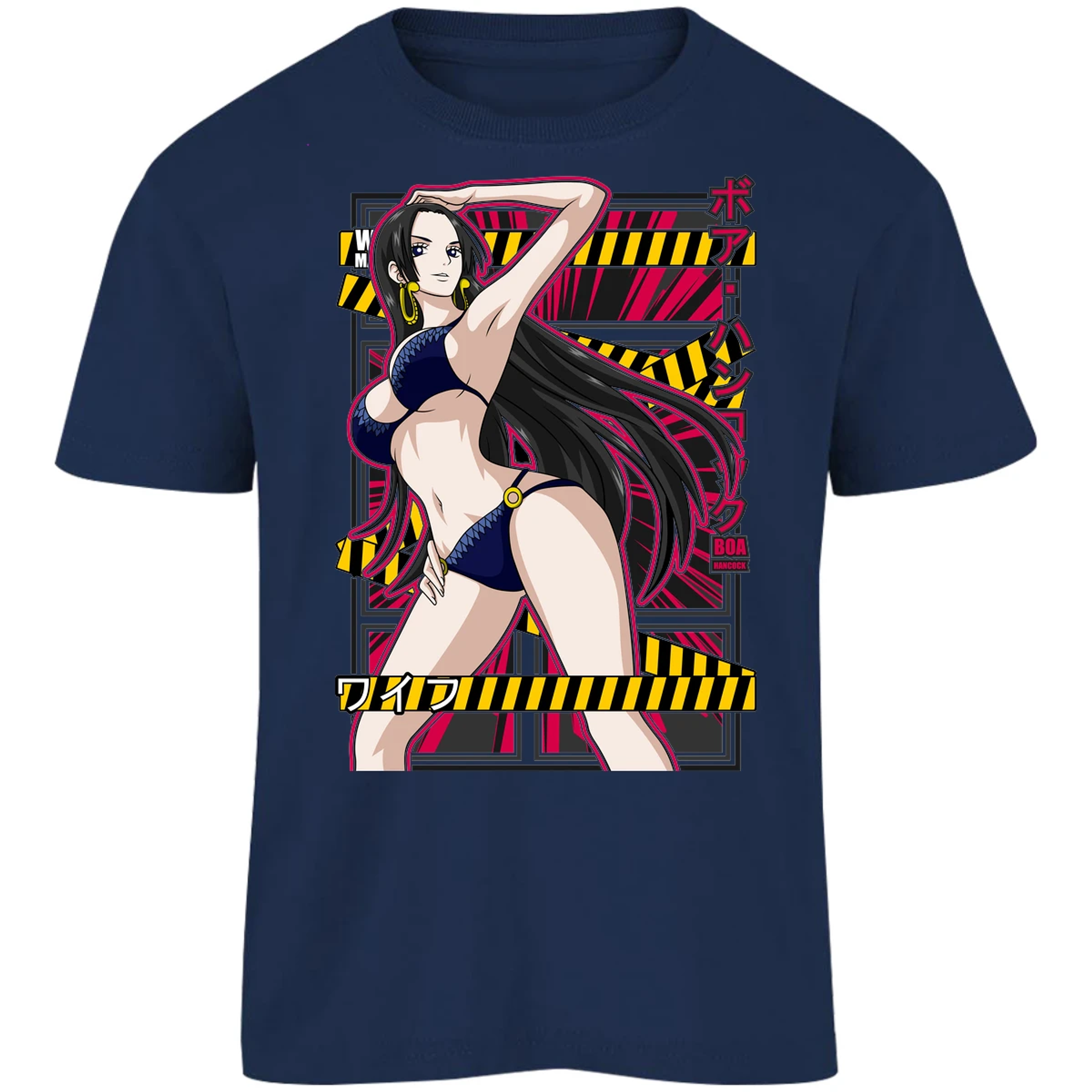 Playera One Piece Boa Hancock Waifu para Niño 24