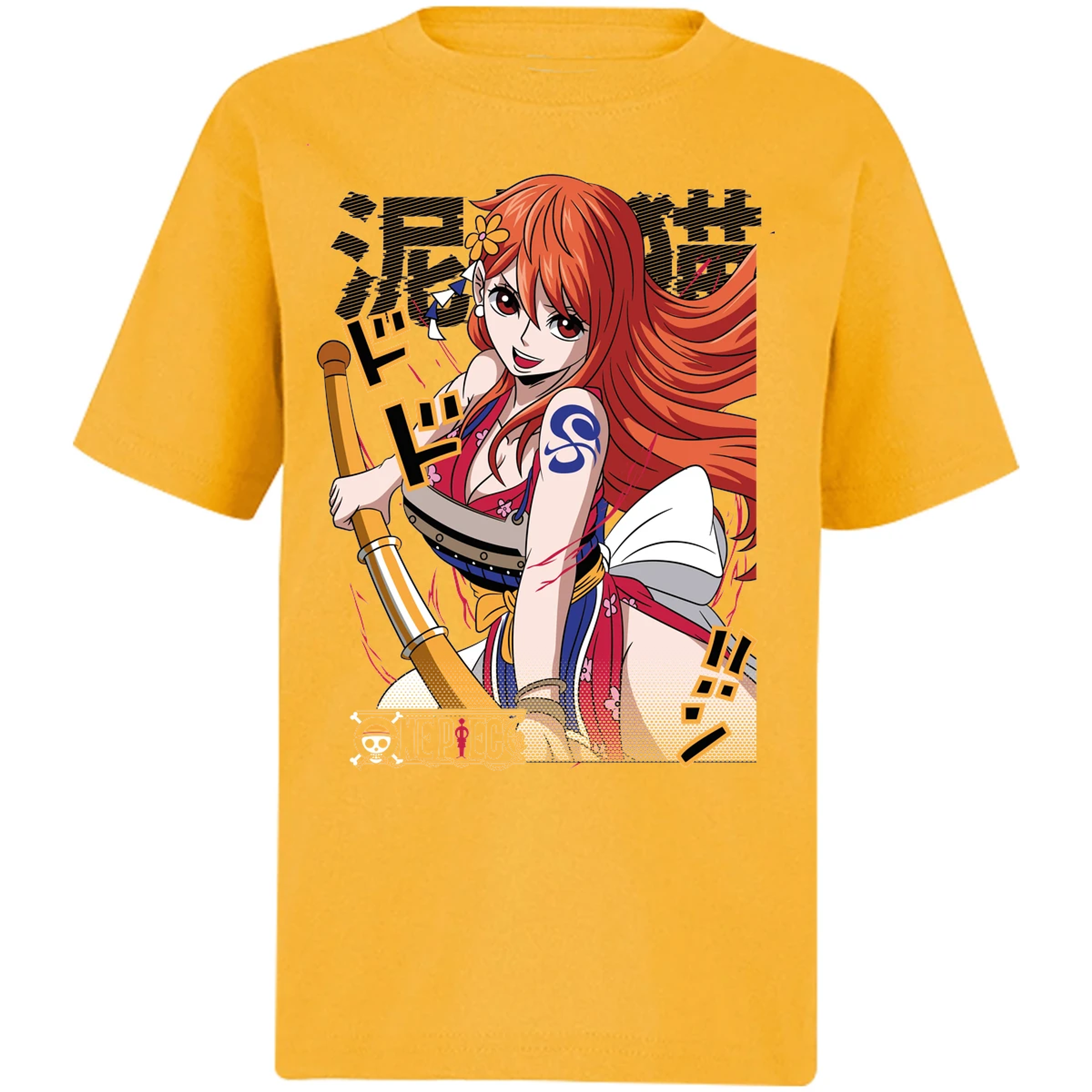 Playera One Piece Nami Anime para Niño 4