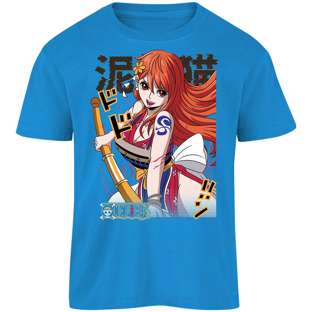 Playera One Piece Nami Anime para Niño 10