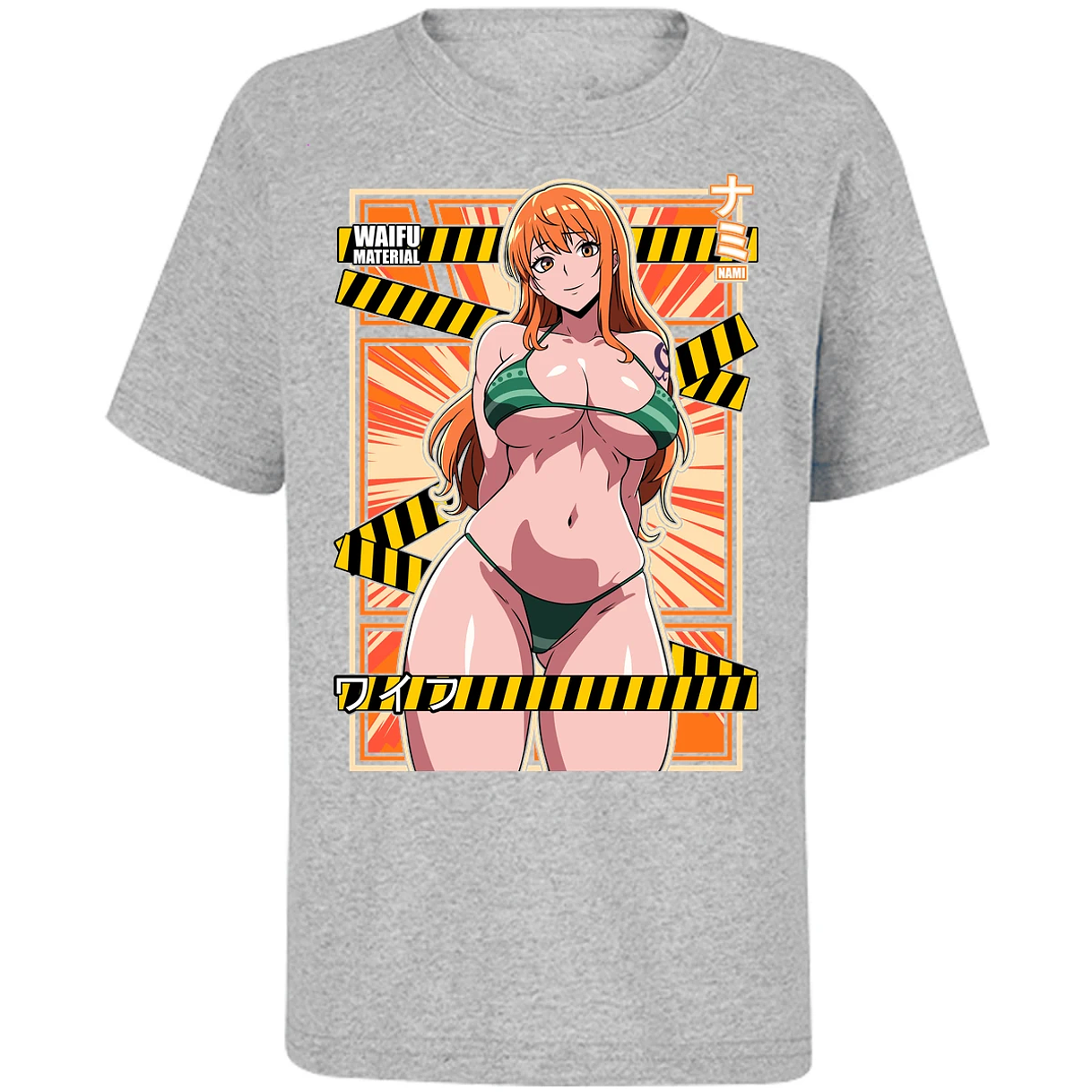 Playera One Piece Waifu Nami para Niño 28