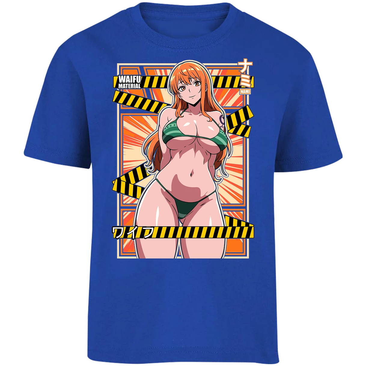 Playera One Piece Waifu Nami para Niño 32