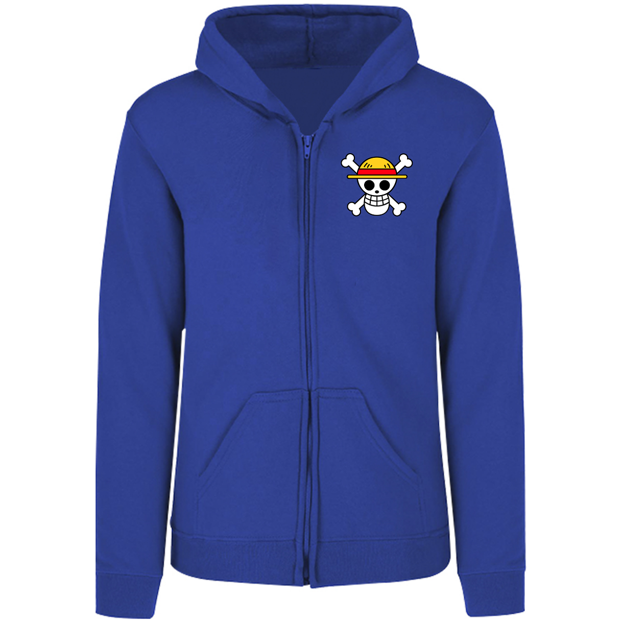 Sudadera capucha cierre Monkey D Luffy one piece adulto-unisex 11