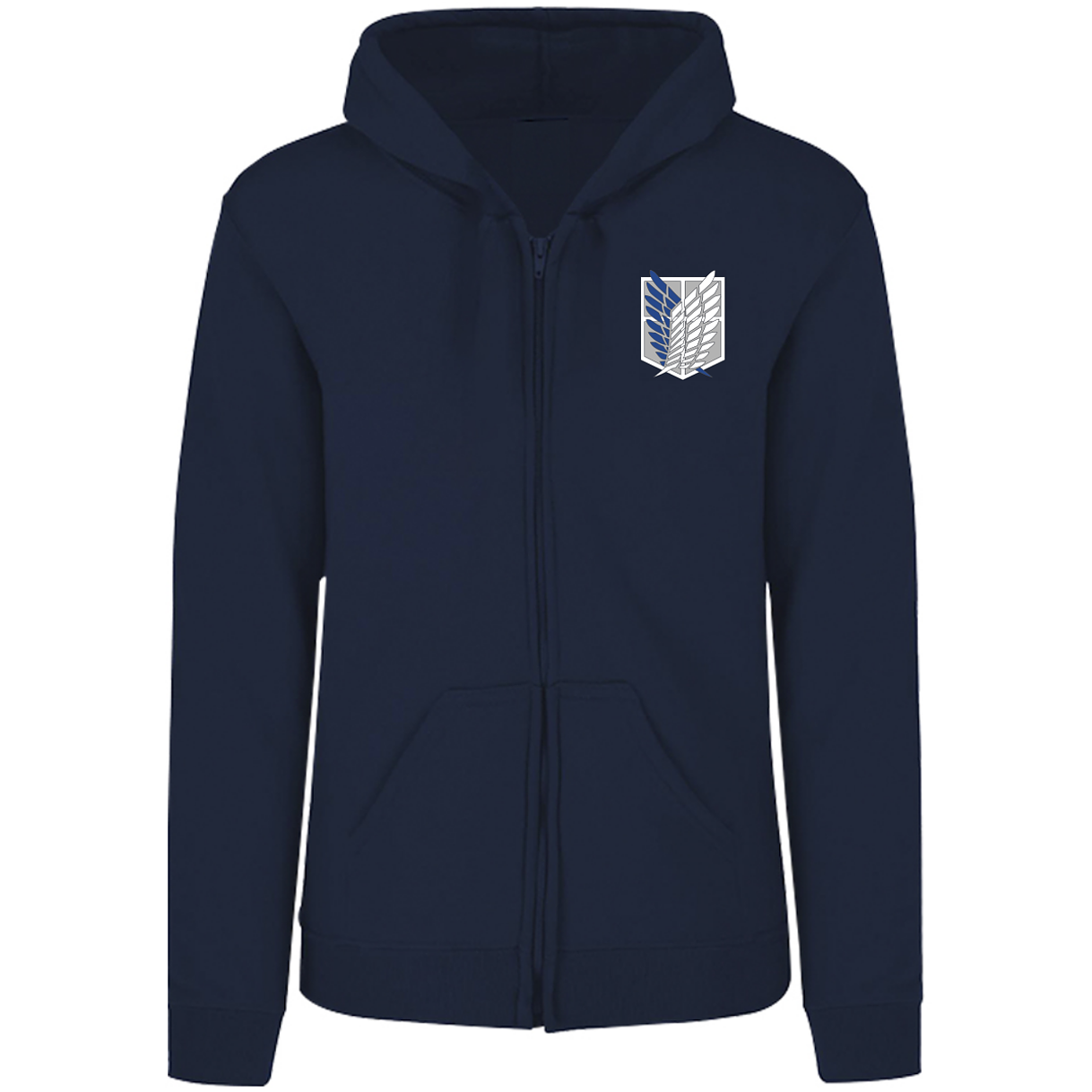 Sudadera Capucha Cangurera Attack On Titan Escudo Legion de reconocimiento Juvenil/Niño 4