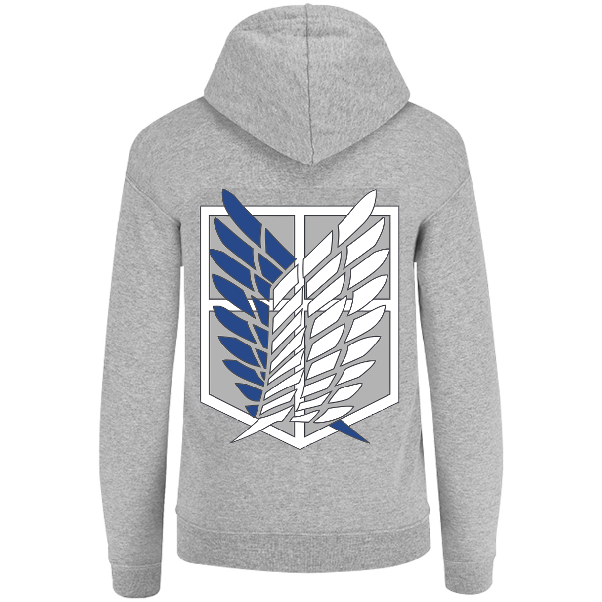 Sudadera Capucha Cangurera Attack On Titan Escudo Legion de reconocimiento Juvenil/Niño 6