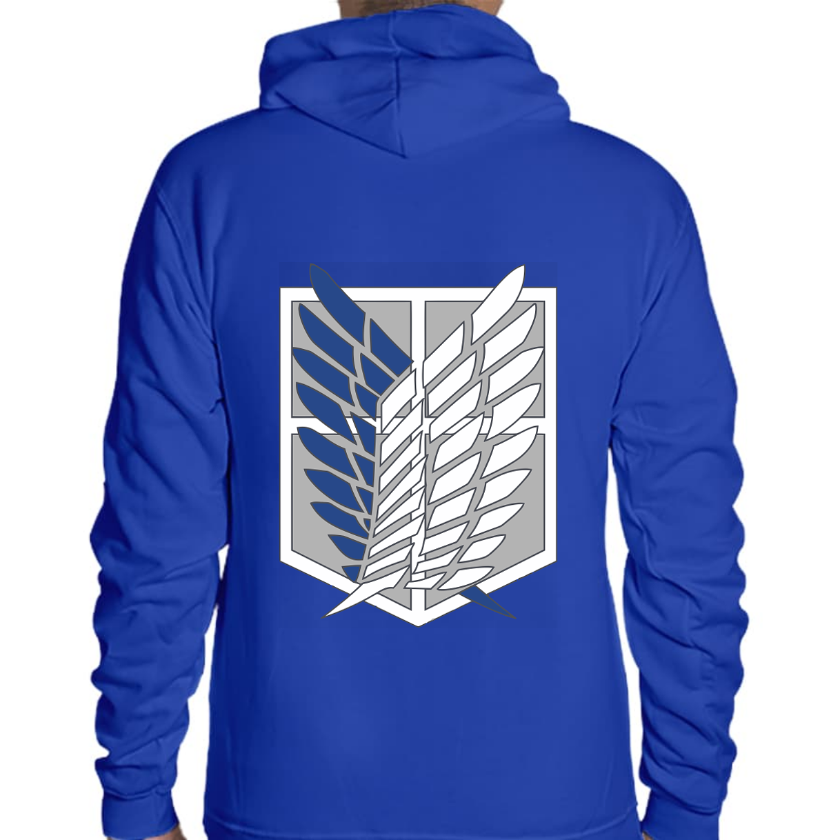 Sudadera Capucha Cangurera Attack On Titan Escudo Legion de reconocimiento Juvenil/Niño 7