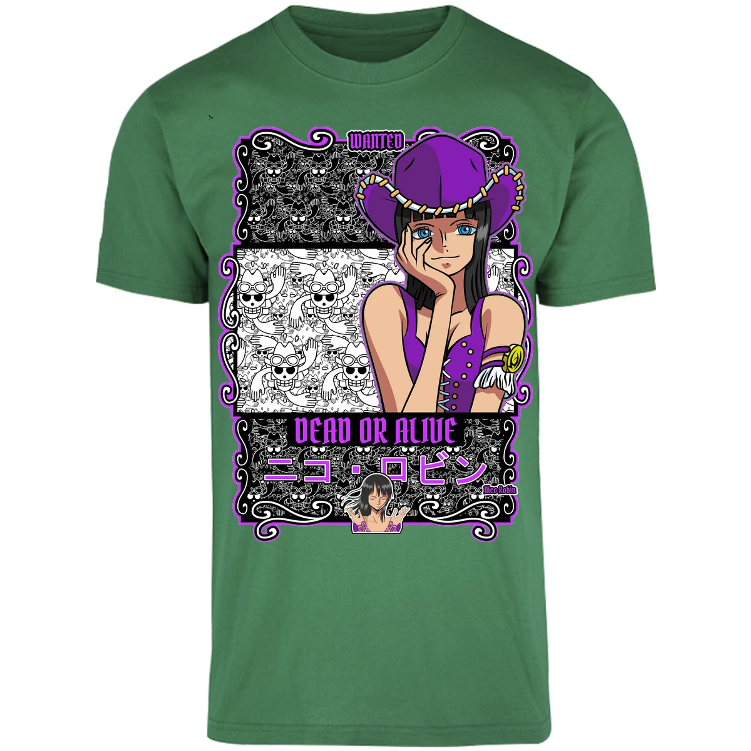 Playera One Piece Nico Robin para Adulto 14
