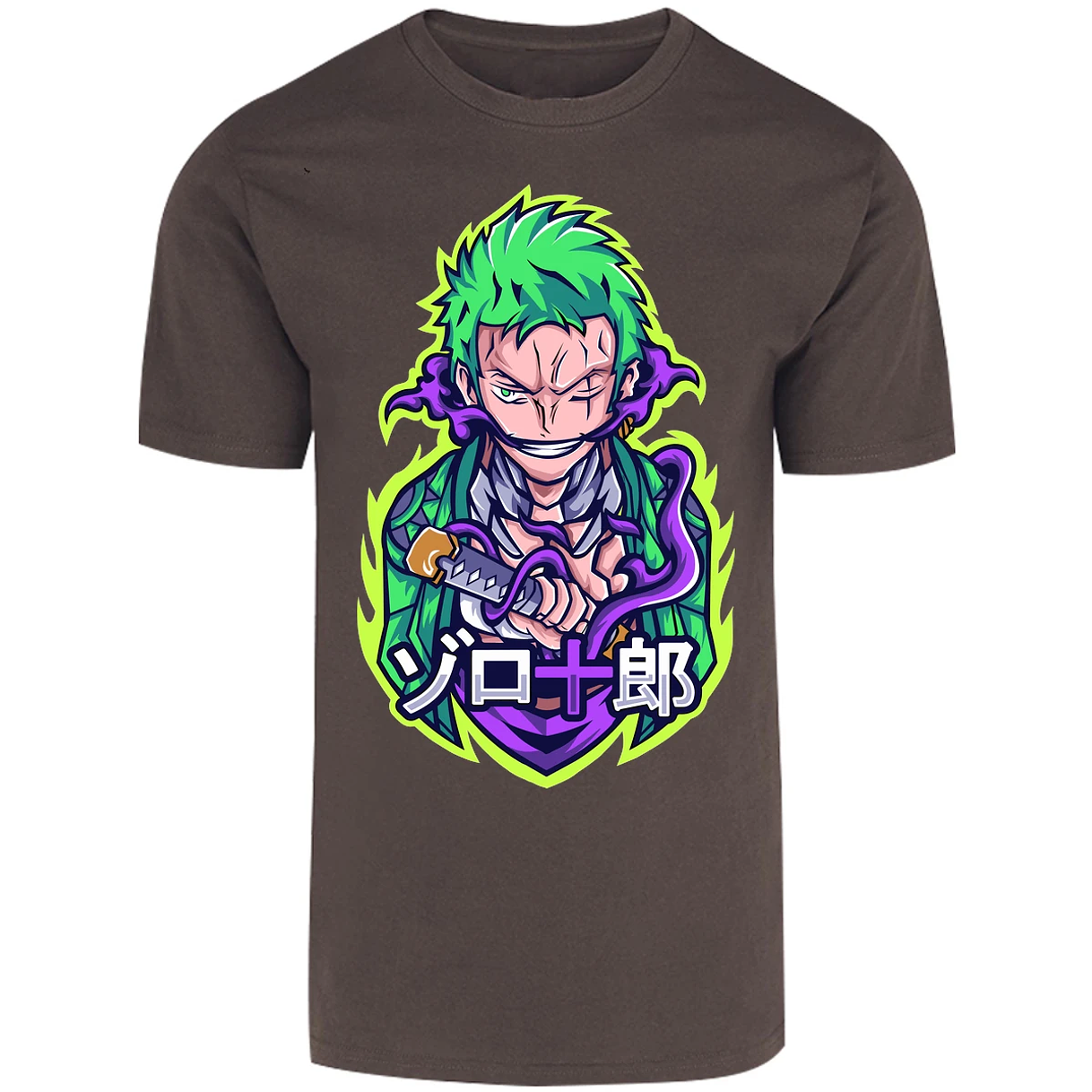 Playera One Piece Anime Zoro Roronoa para Adulto 23