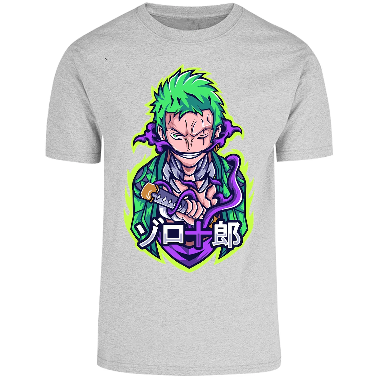 Playera One Piece Anime Zoro Roronoa para Adulto 5