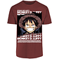 Playera One Piece Luffy Text para Adulto - Miniatura 4