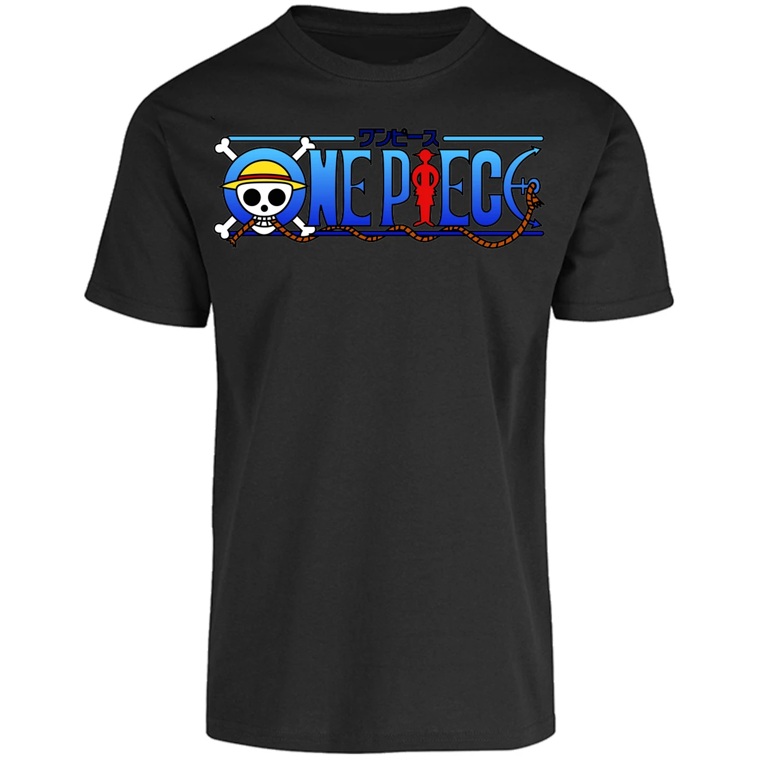 Playera One Piece Luffy Y Barba Negra 2 para Adulto 19