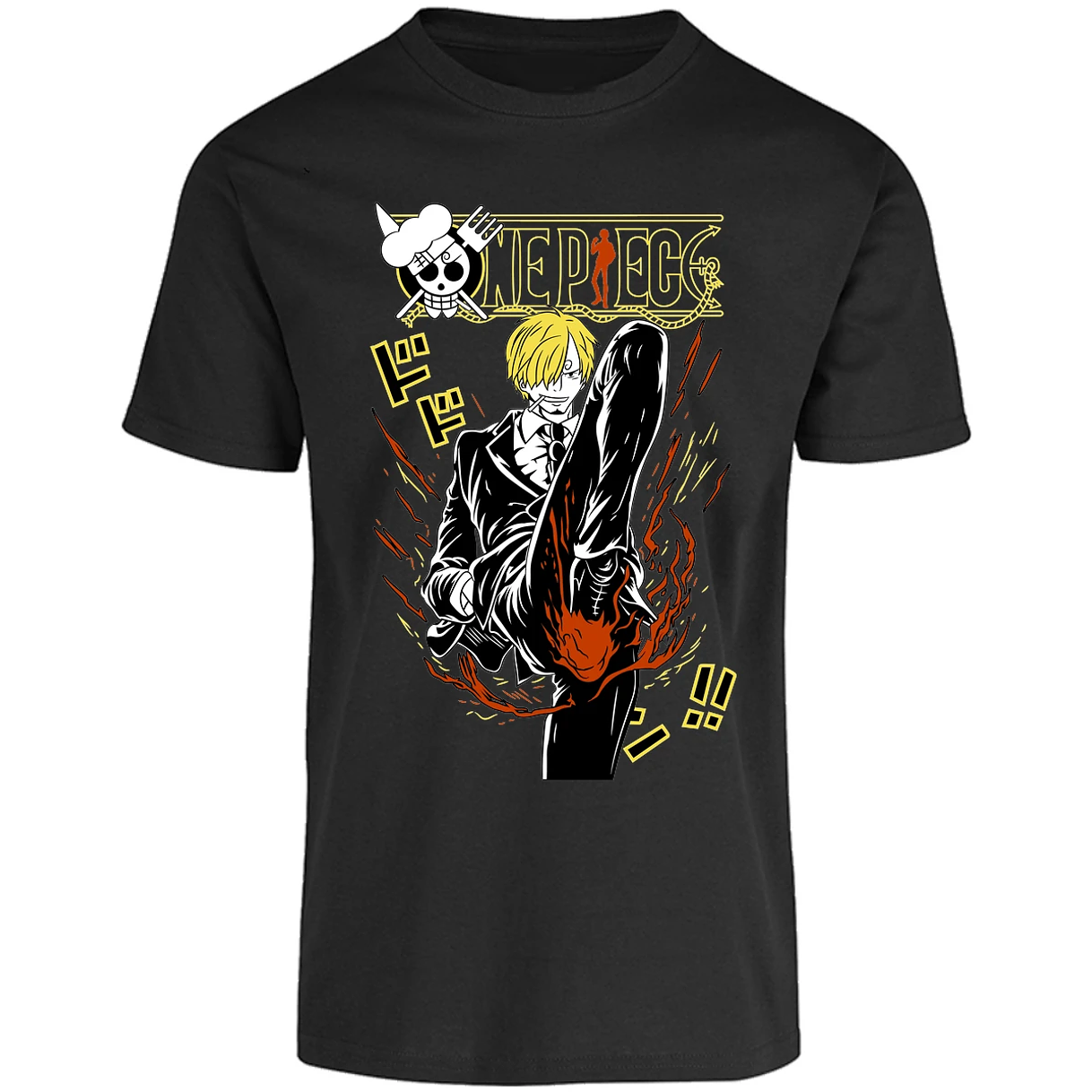 Playera One Piece Sanji 1 para Adulto 16