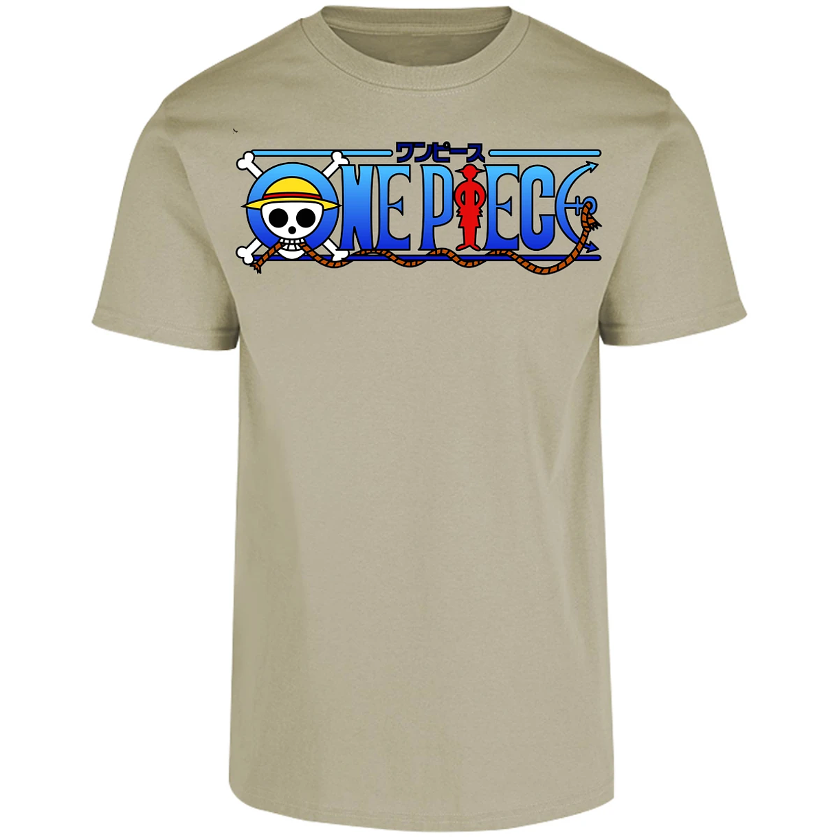 Playera One Piece Luffy Y Barba Negra 2 para Adulto 4