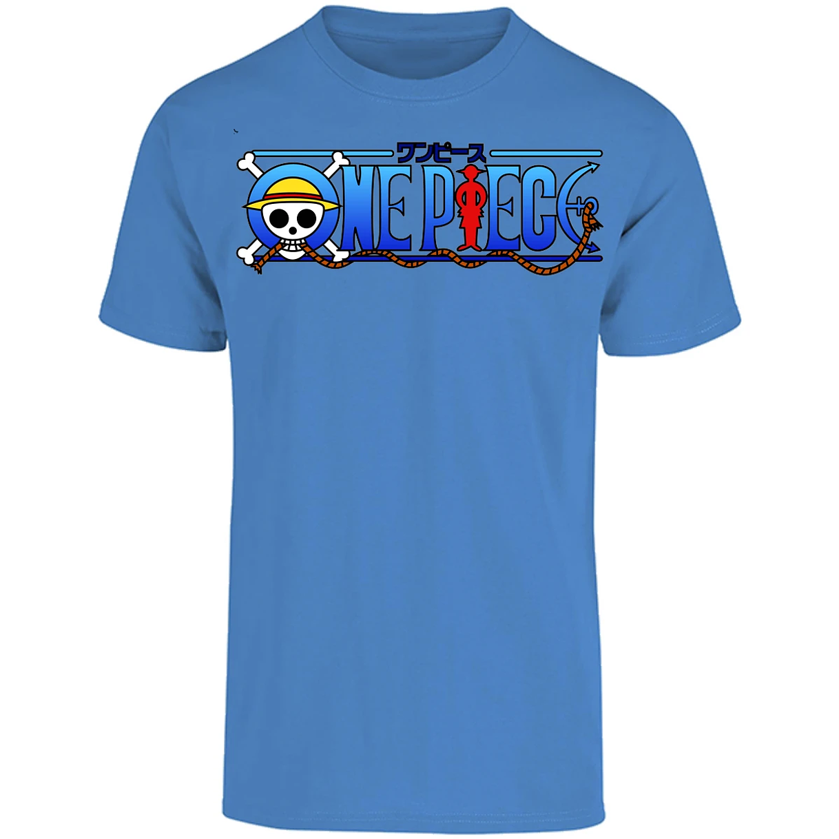 Playera One Piece Luffy Y Barba Negra 2 para Adulto 22