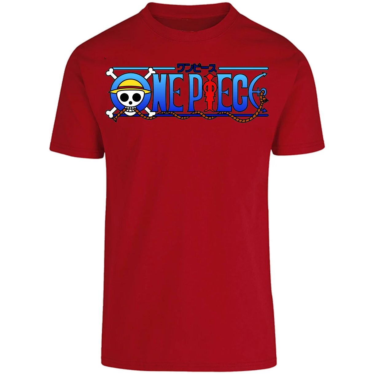 Playera One Piece Luffy Y Barba Negra 2 para Adulto 16