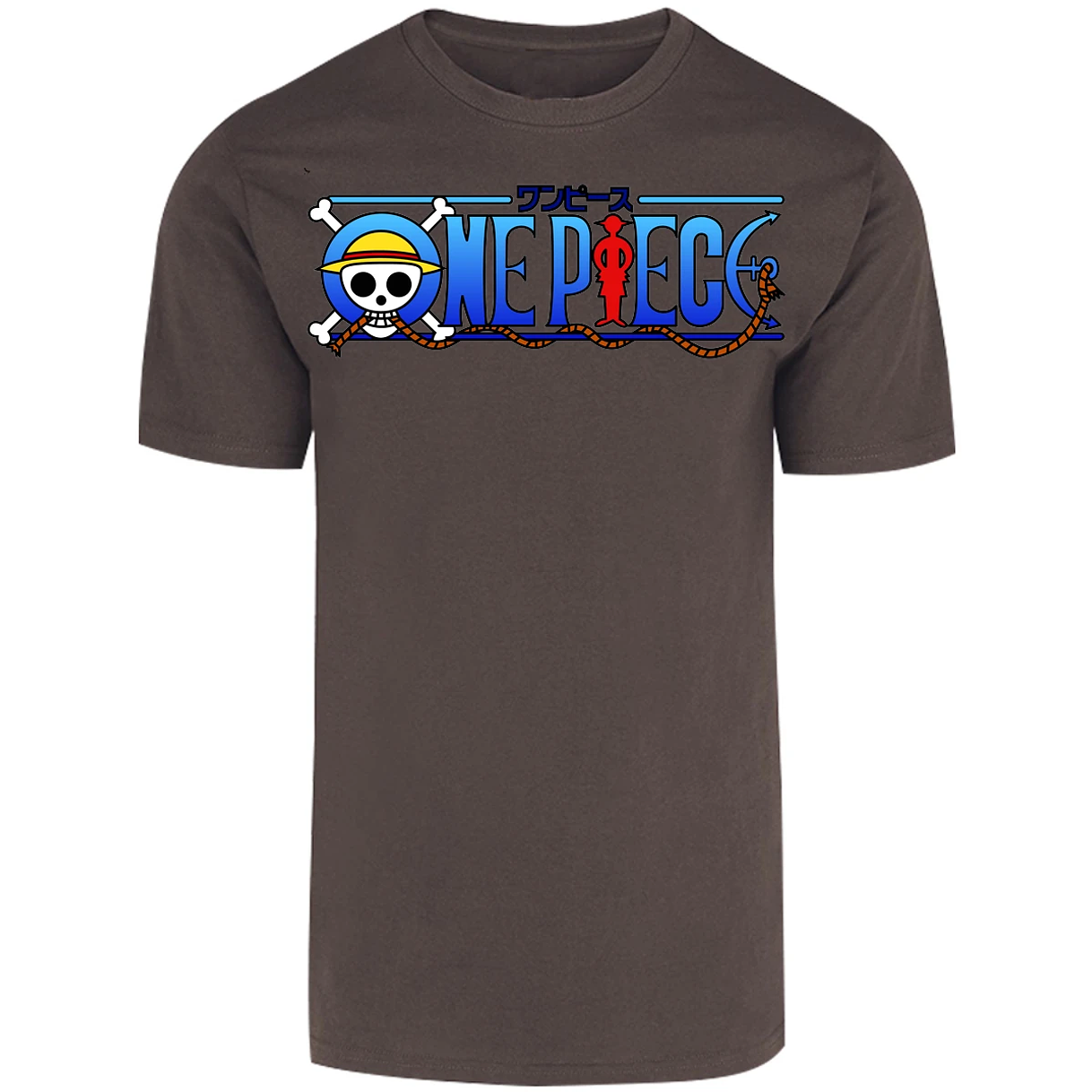 Playera One Piece Luffy Y Barba Negra 2 para Adulto 7