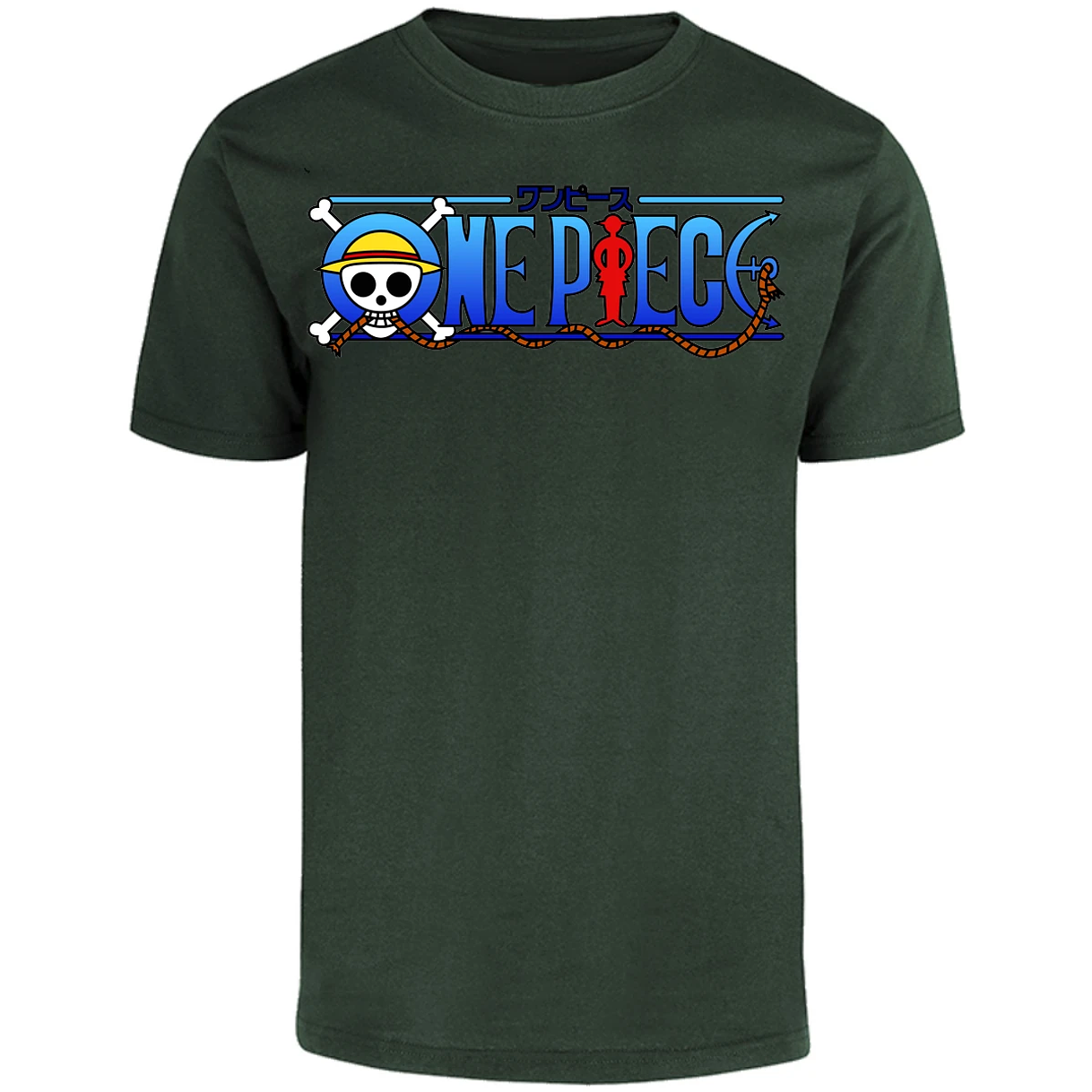 Playera One Piece Luffy Y Barba Negra 2 para Adulto 26