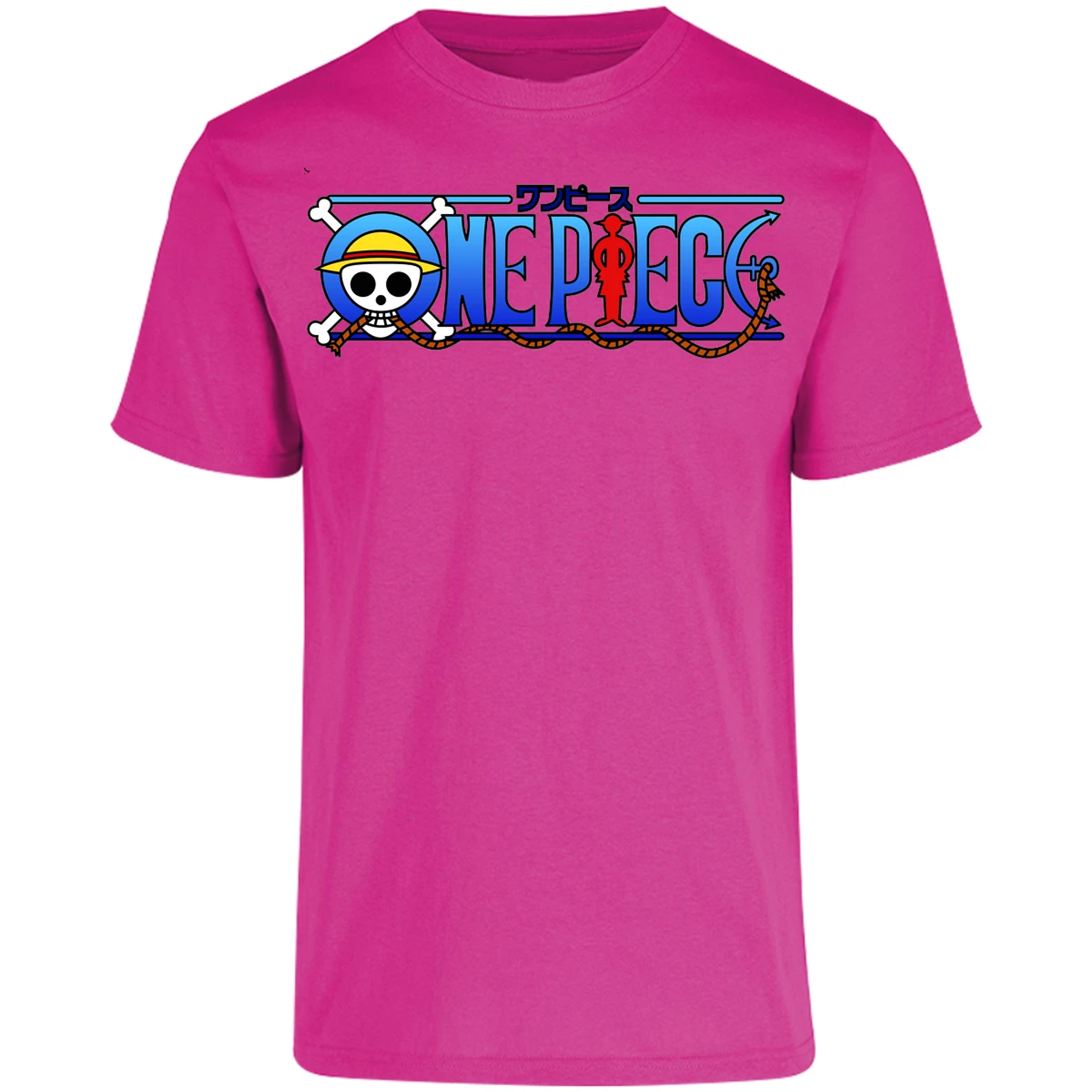 Playera One Piece Luffy Y Barba Negra 2 para Adulto 1