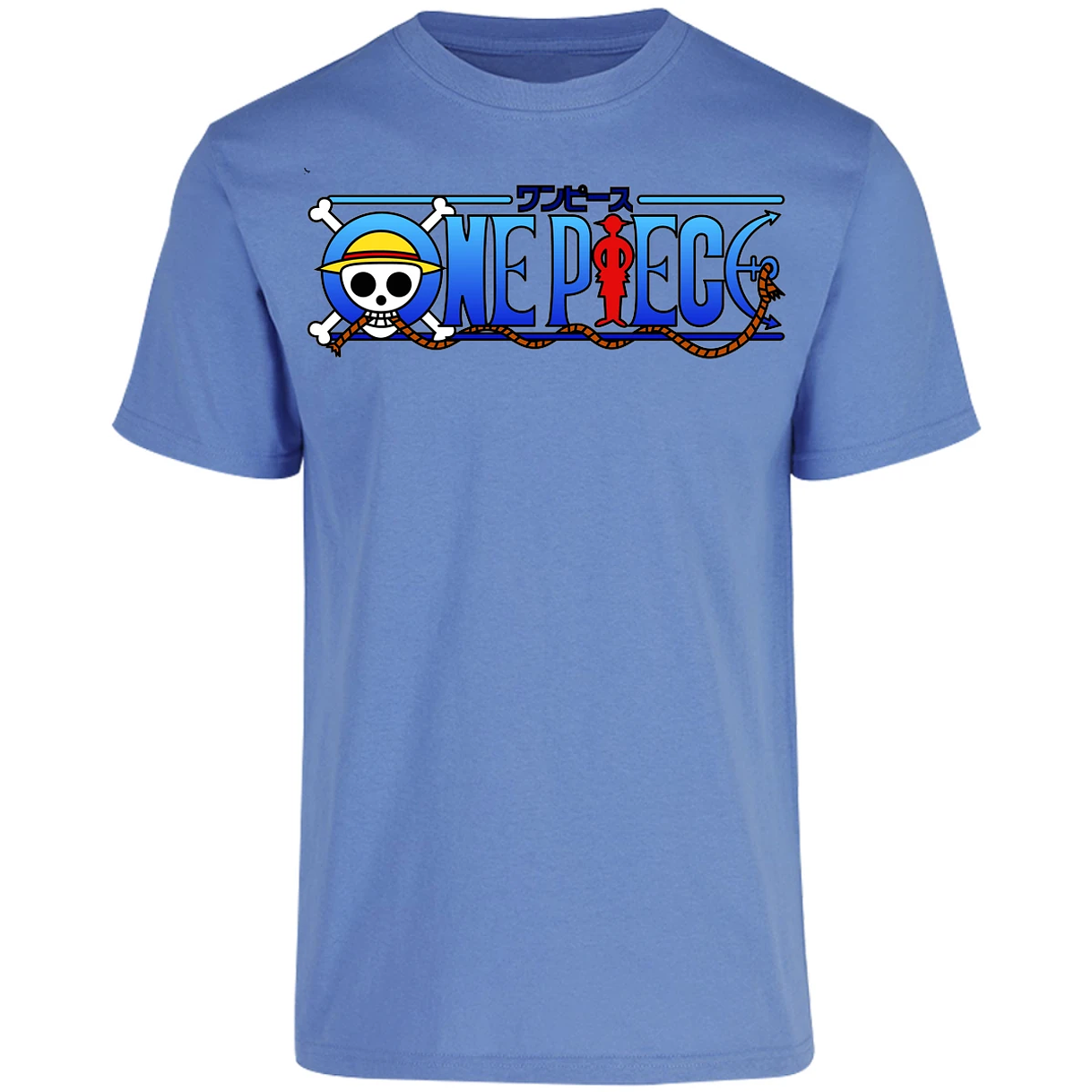 Playera One Piece Luffy Y Barba Negra 2 para Adulto 15