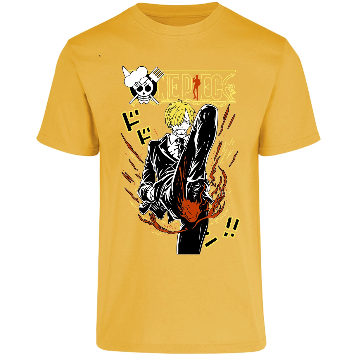 Playera One Piece Sanji 1 para Adulto 11
