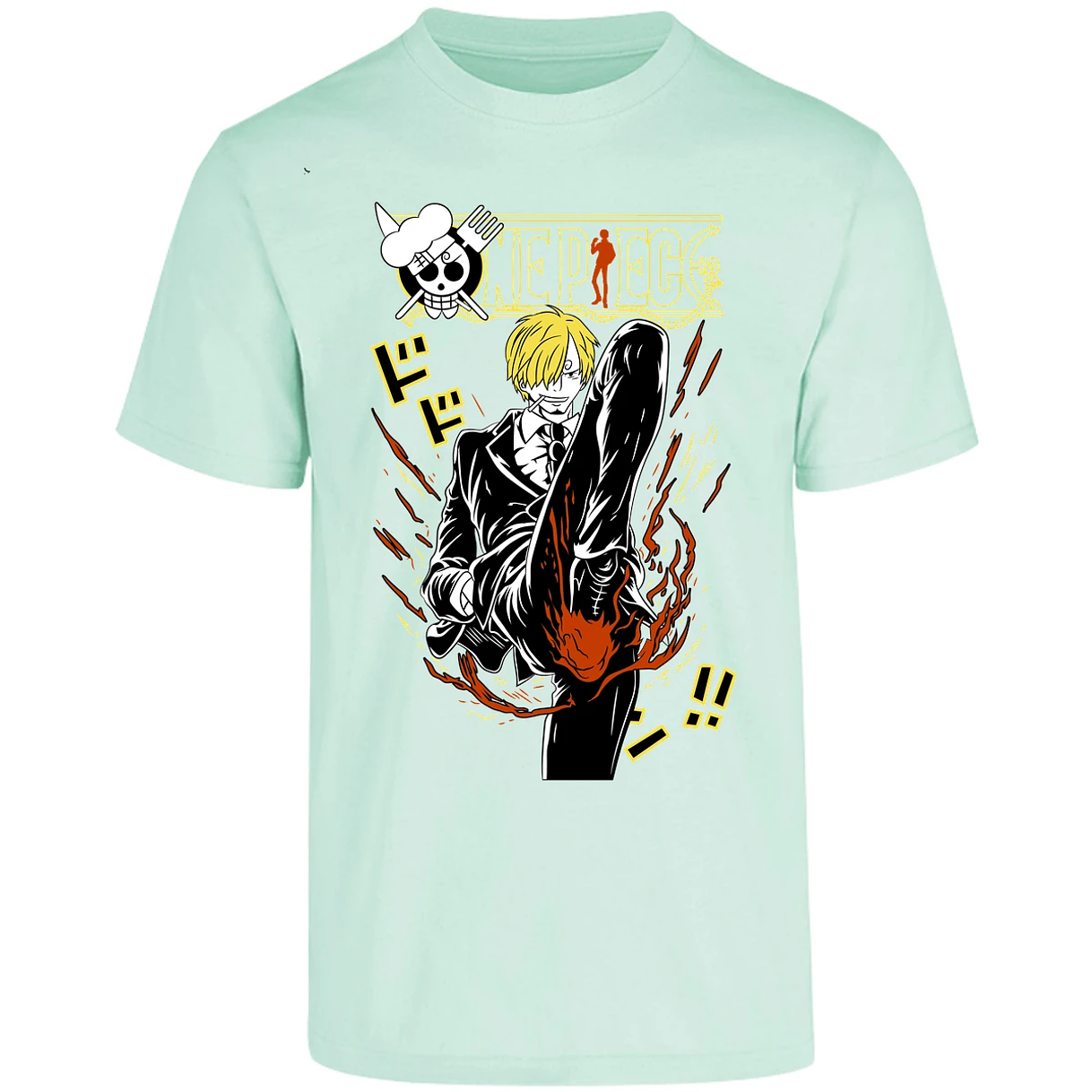 Playera One Piece Sanji 1 para Adulto 5