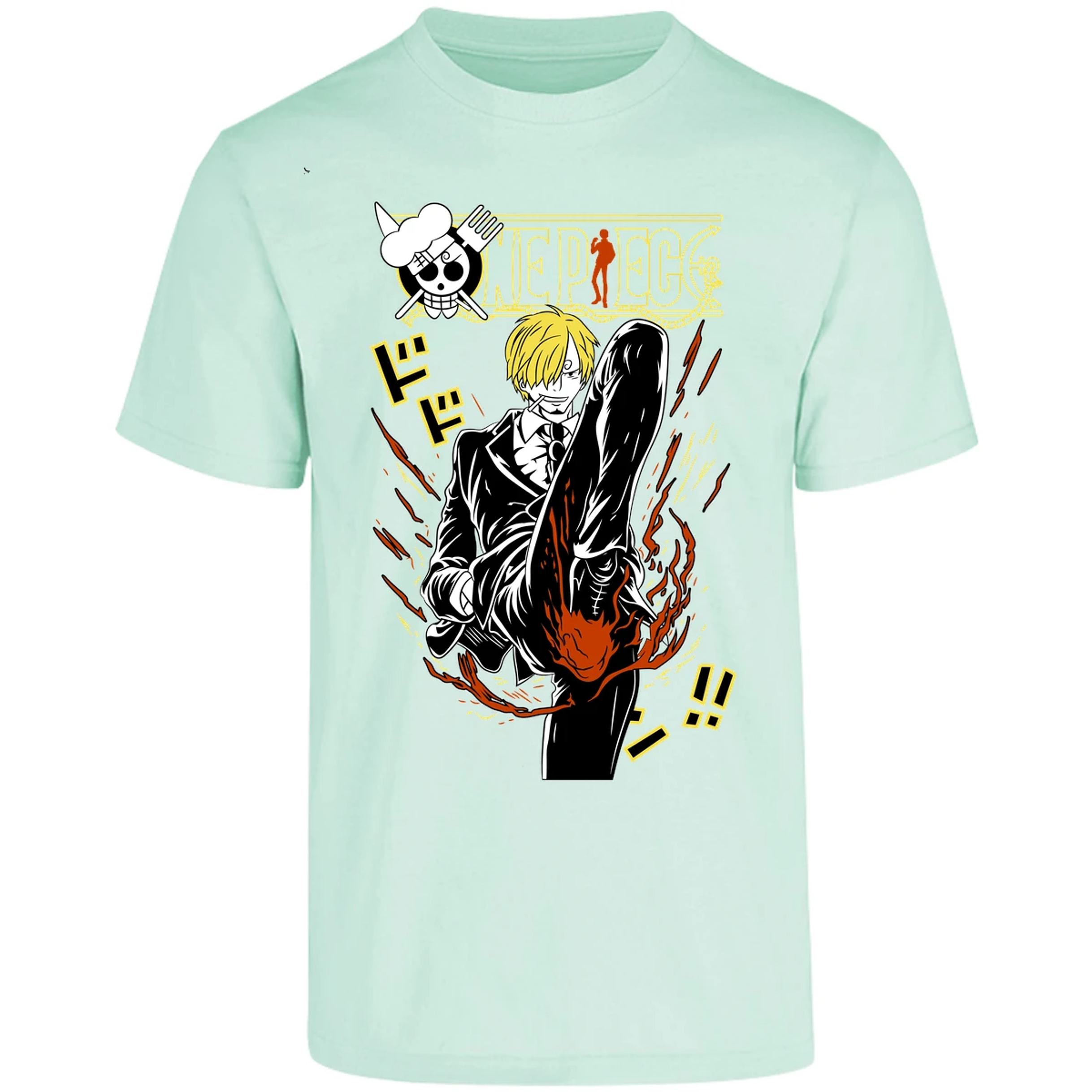 Playera One Piece Sanji 1 para Adulto 5