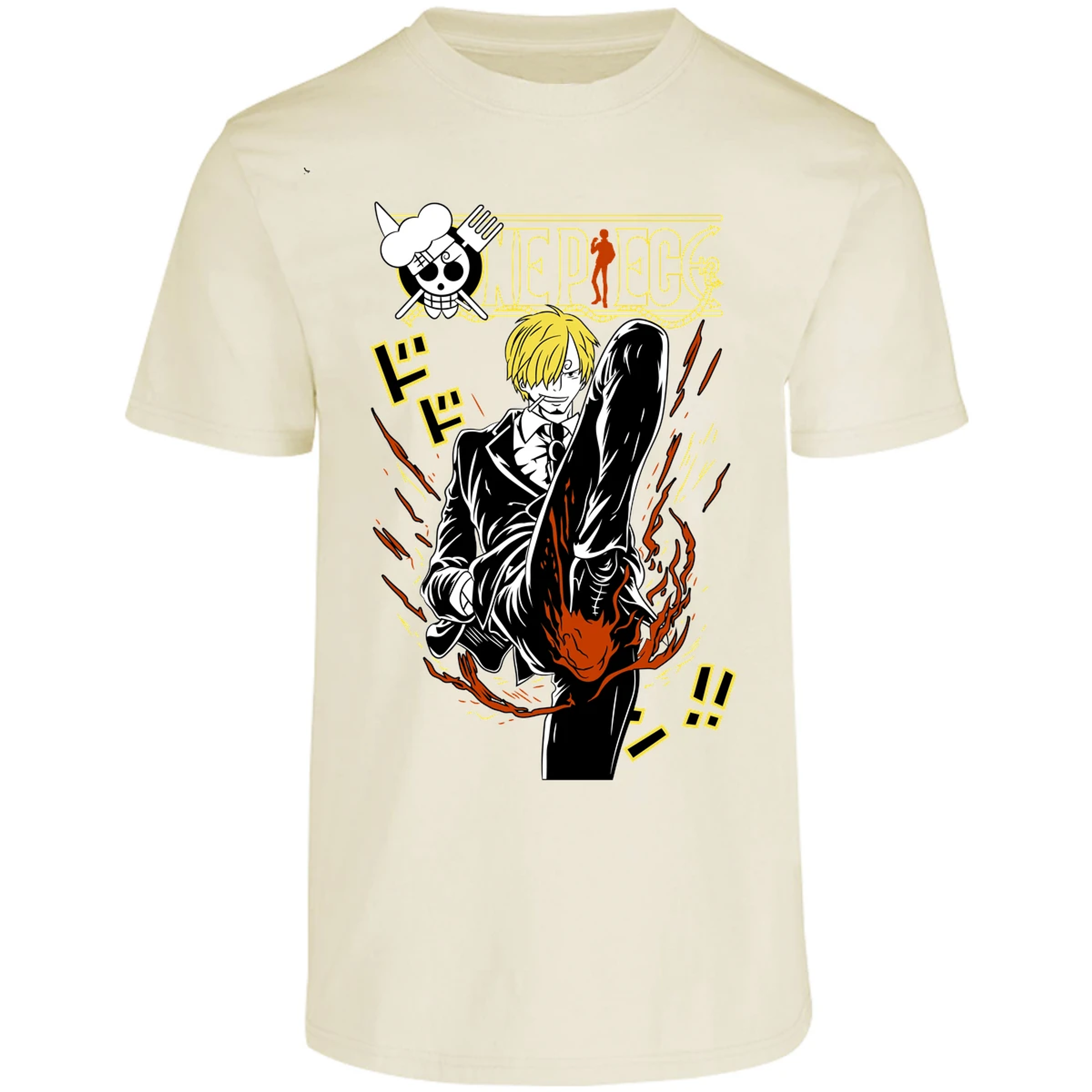 Playera One Piece Sanji 1 para Adulto 4