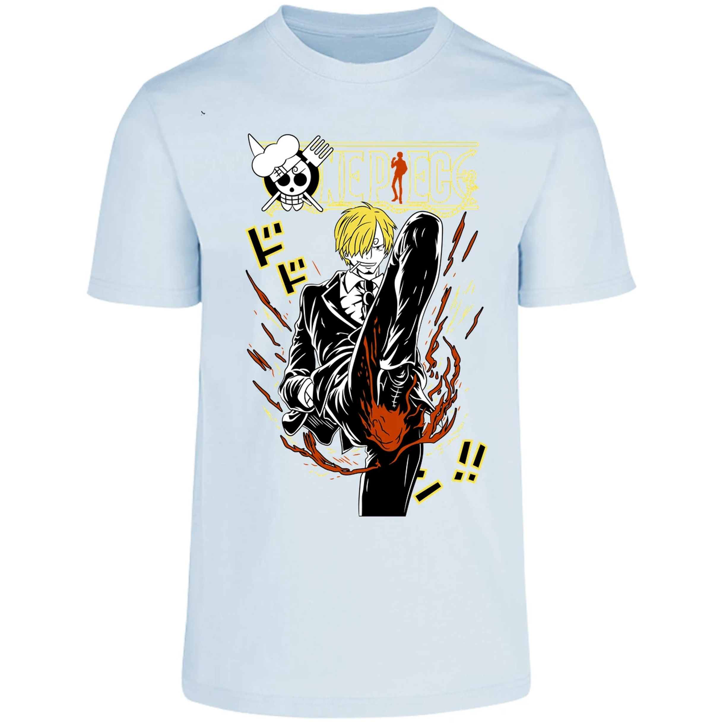 Playera One Piece Sanji 1 para Adulto 24