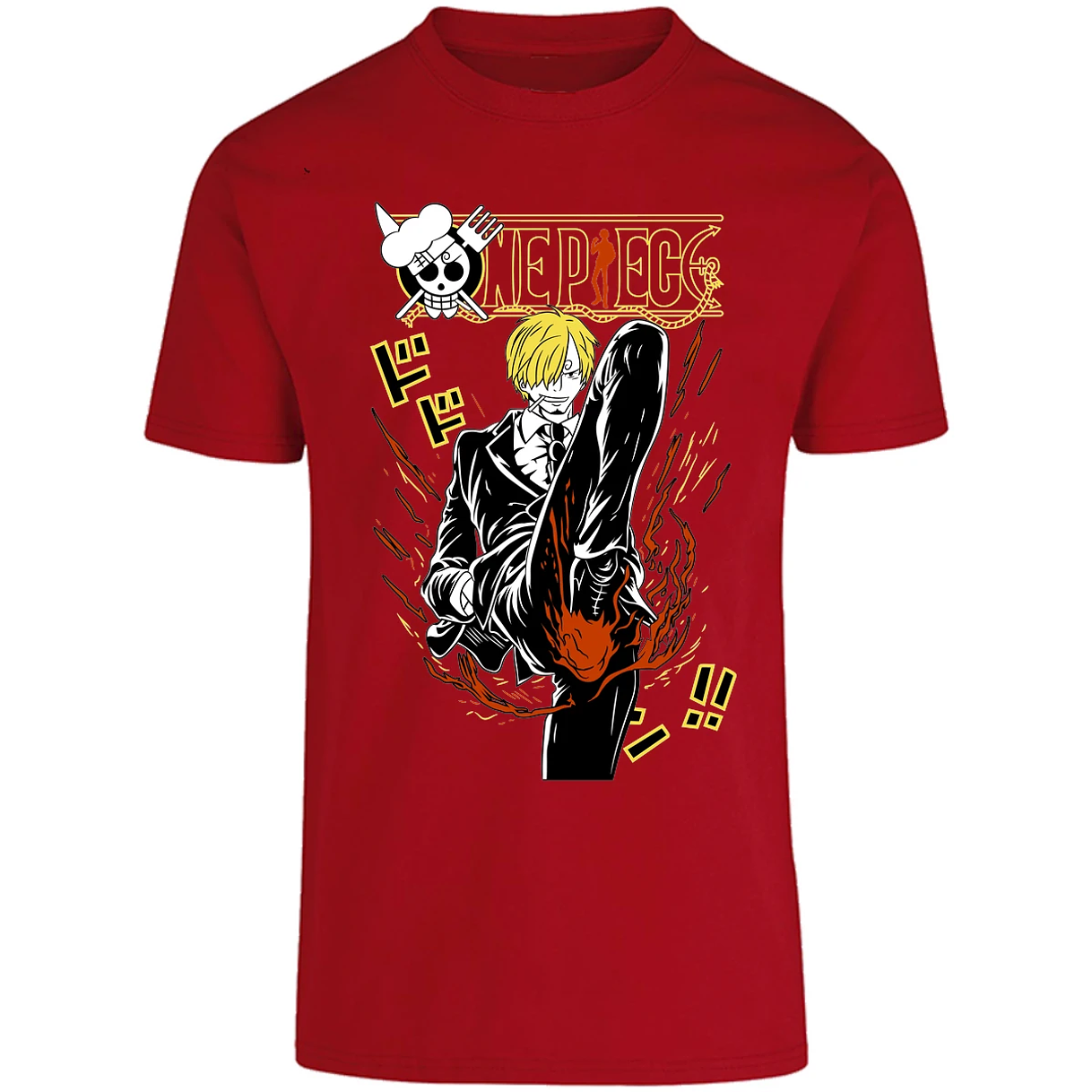 Playera One Piece Sanji 1 para Adulto 7