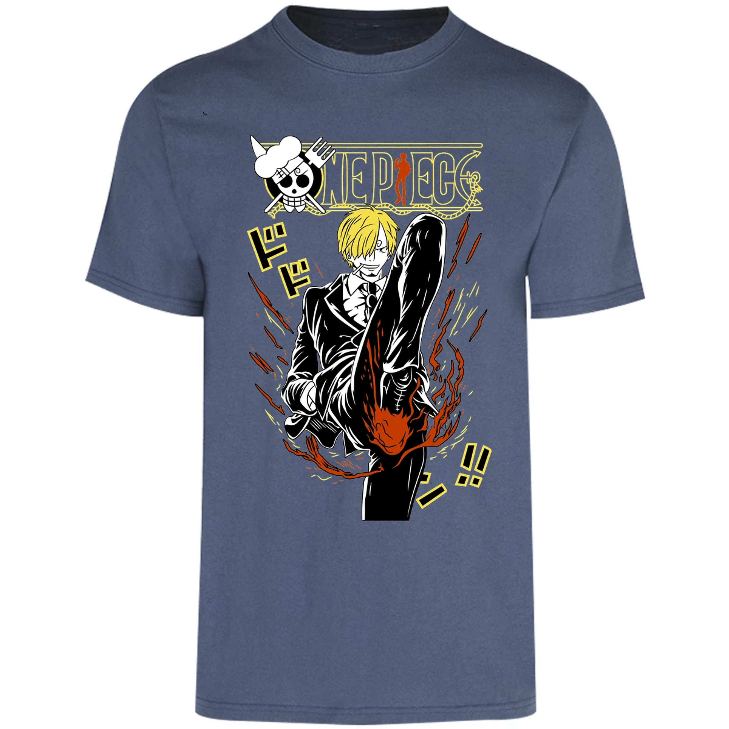Playera One Piece Sanji 1 para Adulto 32