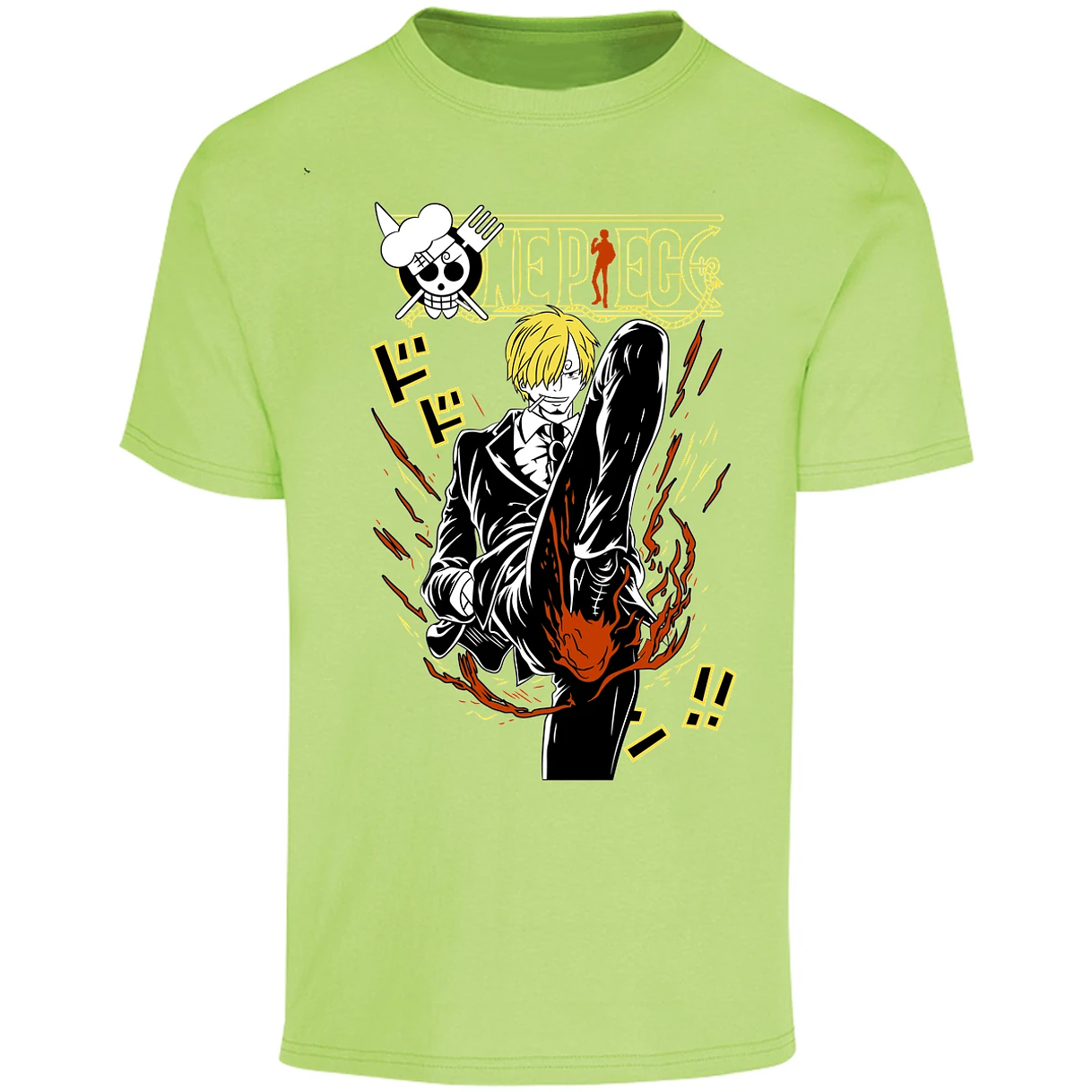 Playera One Piece Sanji 1 para Adulto 15