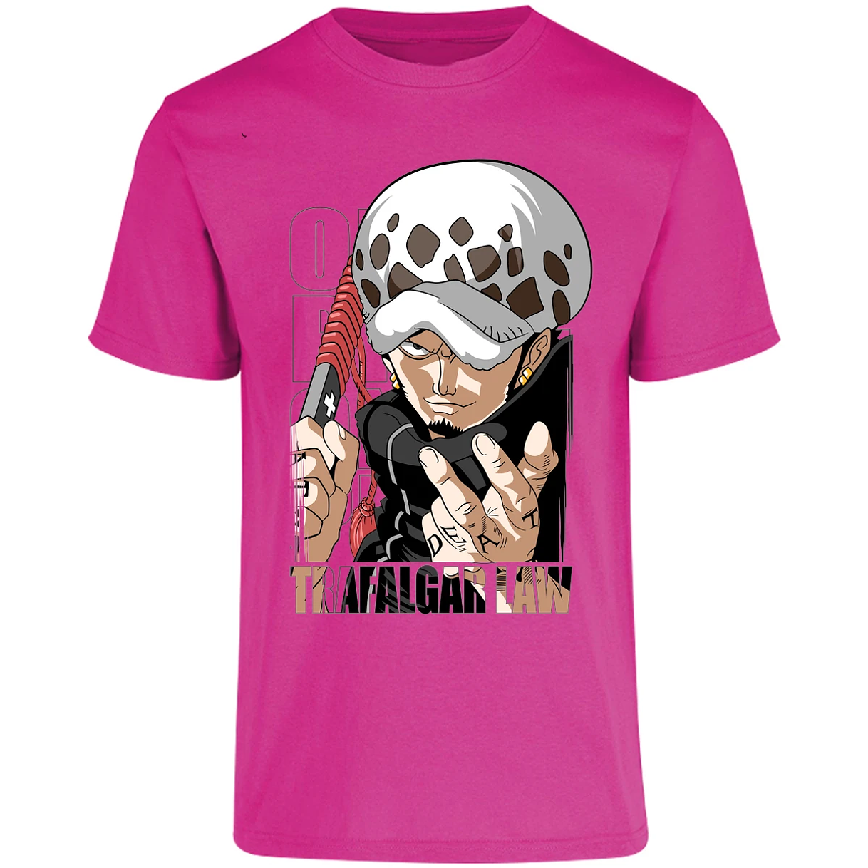 Playera One Piece Trafalgar para Adulto 26