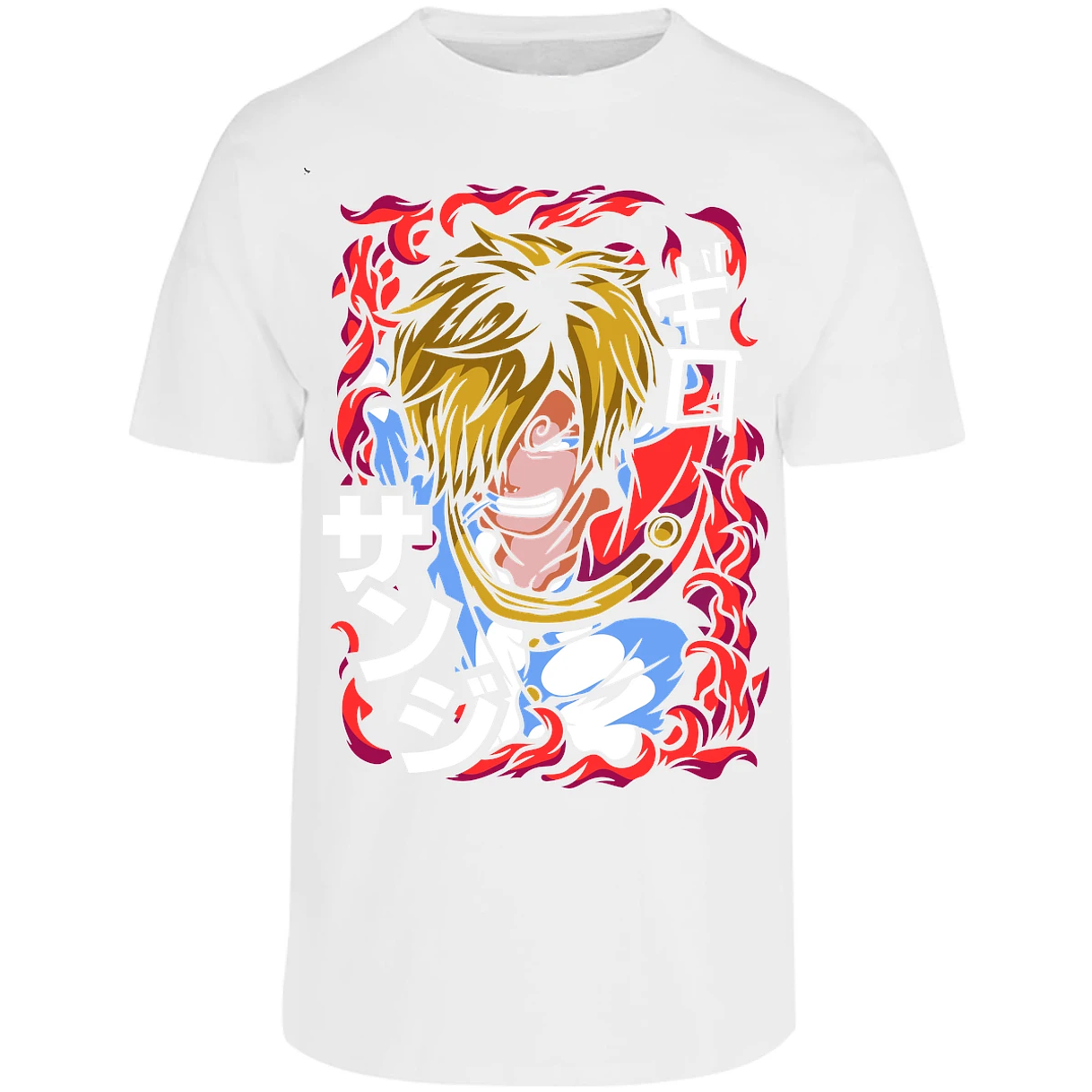 Playera One Piece Sanji Anime para Adulto 47