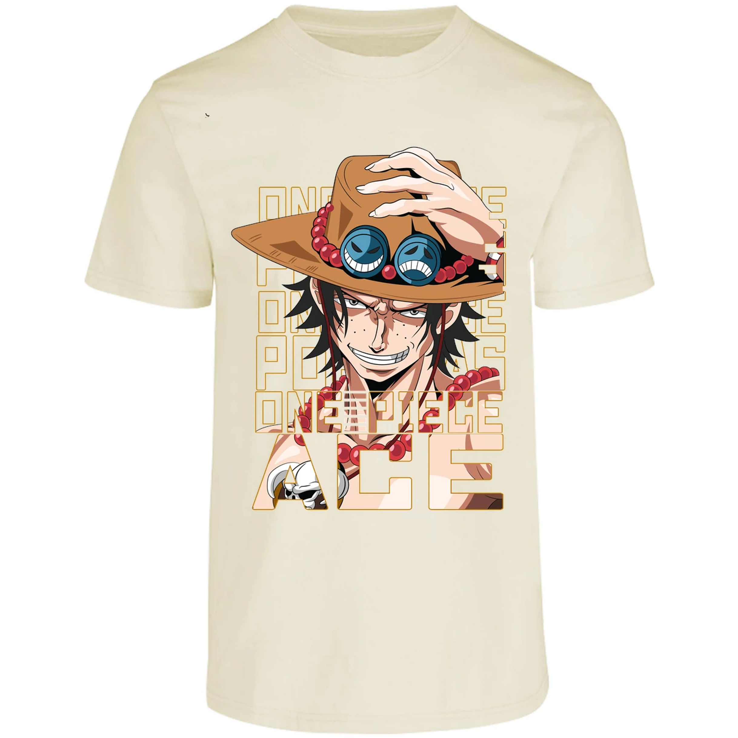 Playera One Piece Ace para Adulto 34