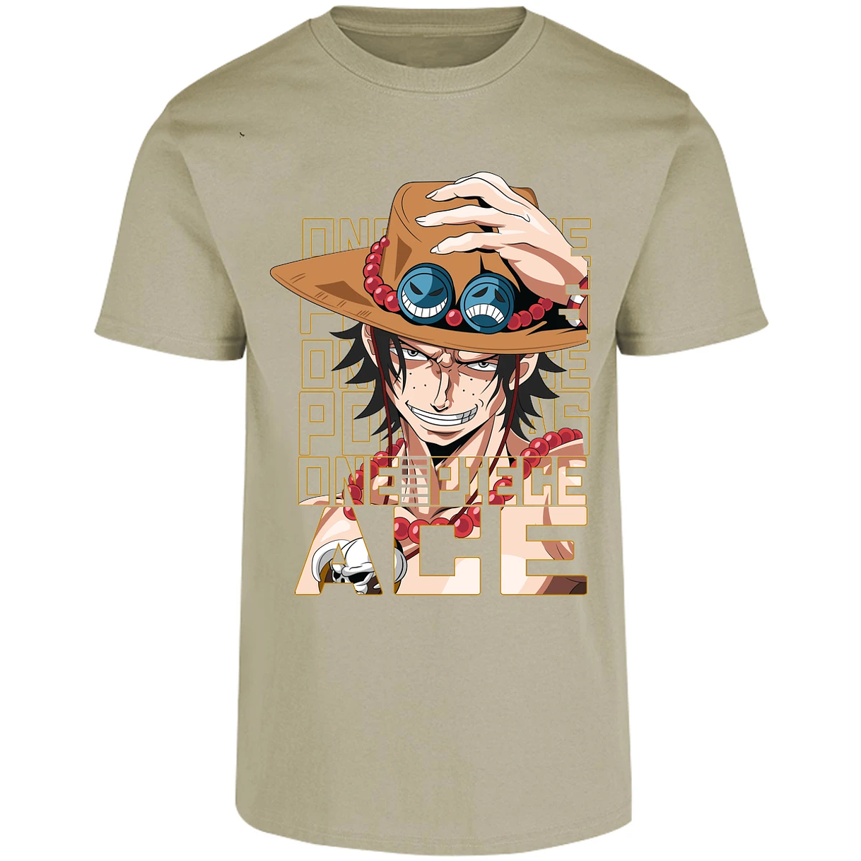 Playera One Piece Ace para Adulto 25