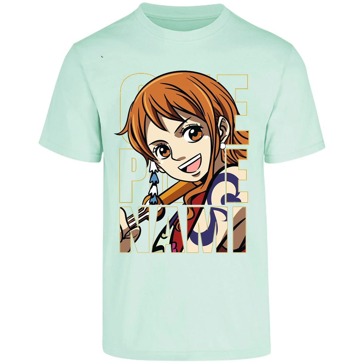 Playera One Piece Nami 2 3 para Adulto 24