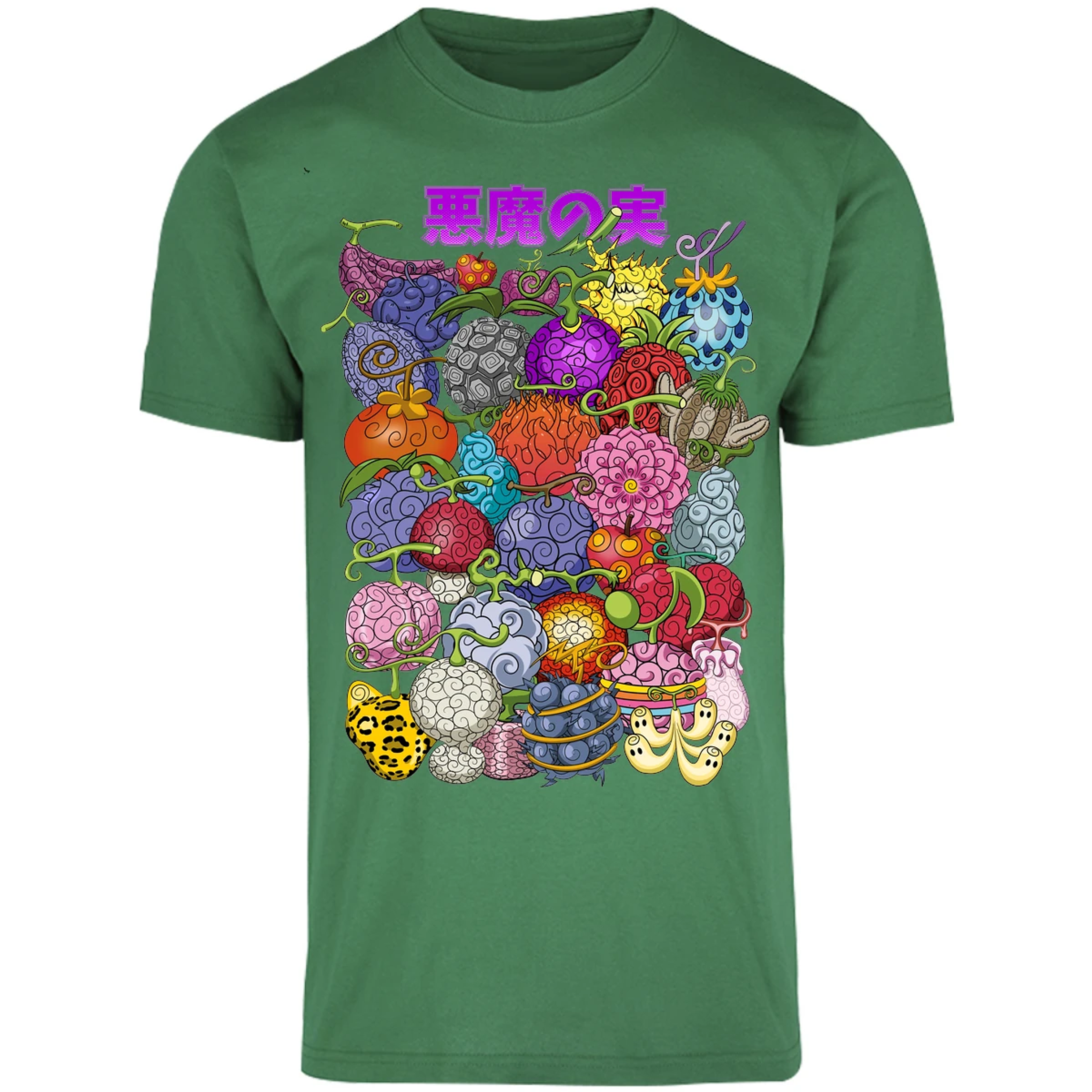 Playera One Piece Frutas Del Diablo para Adulto 42