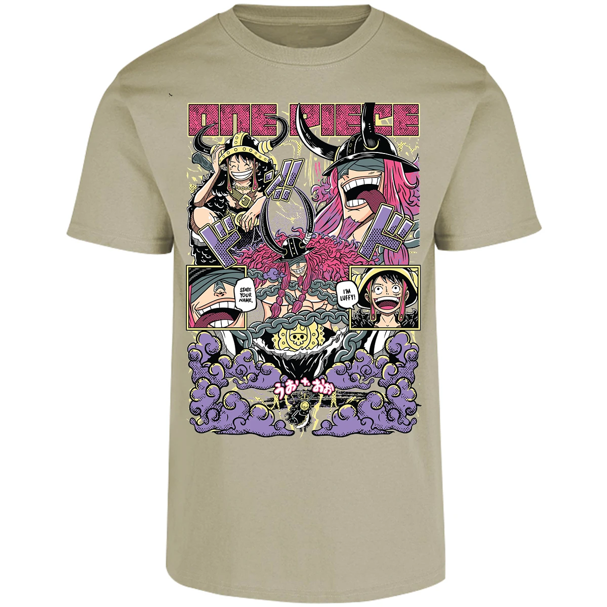 Playera One Piece Luffy Loki para Adulto 12