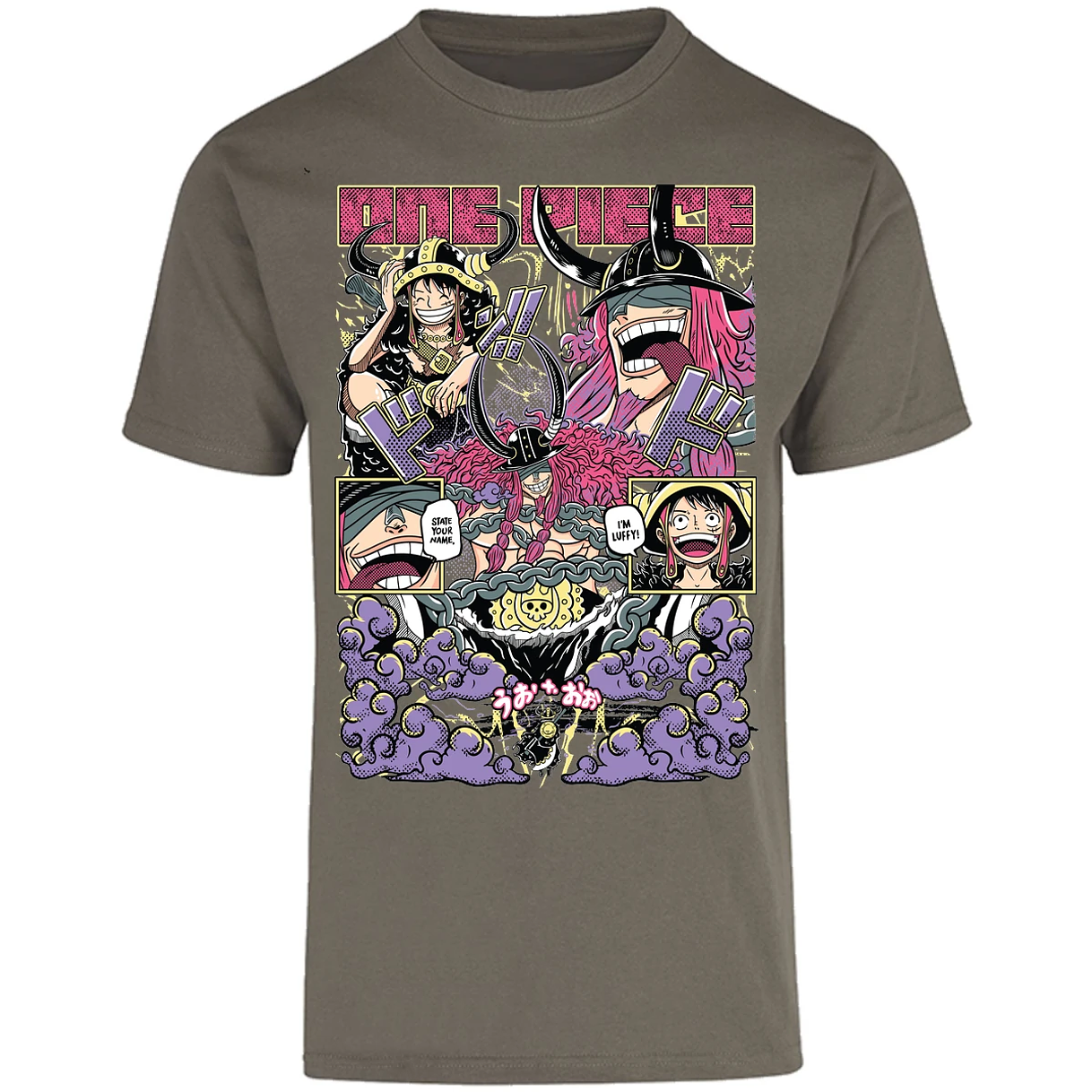 Playera One Piece Luffy Loki para Adulto 20