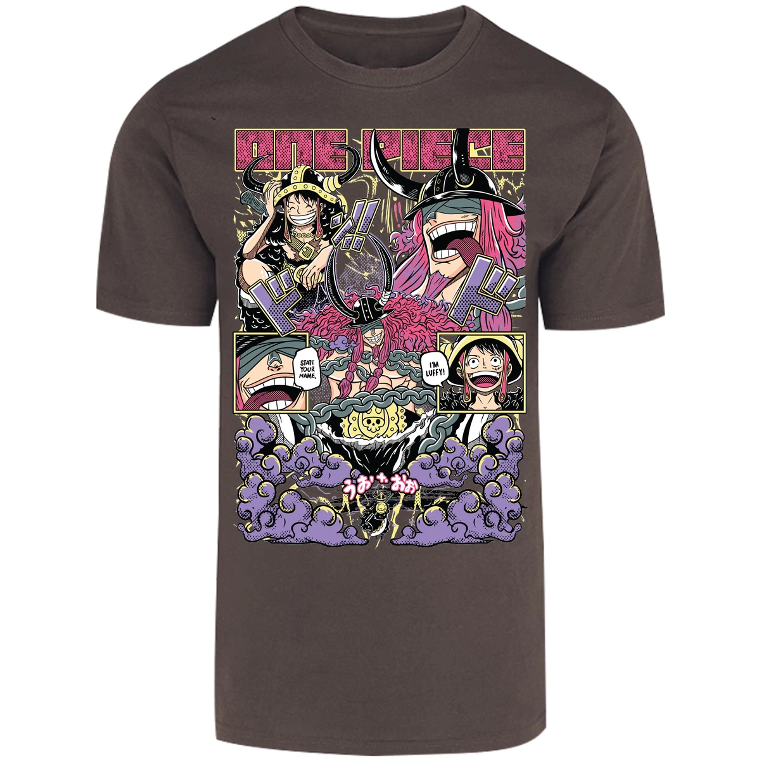 Playera One Piece Luffy Loki para Adulto 13