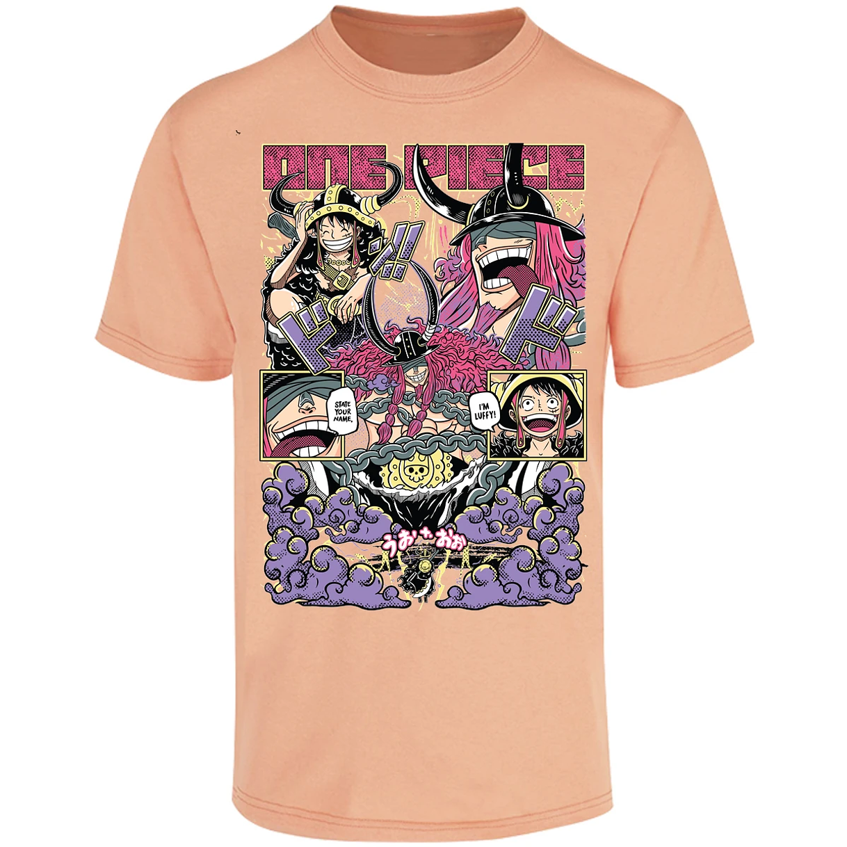 Playera One Piece Luffy Loki para Adulto 10