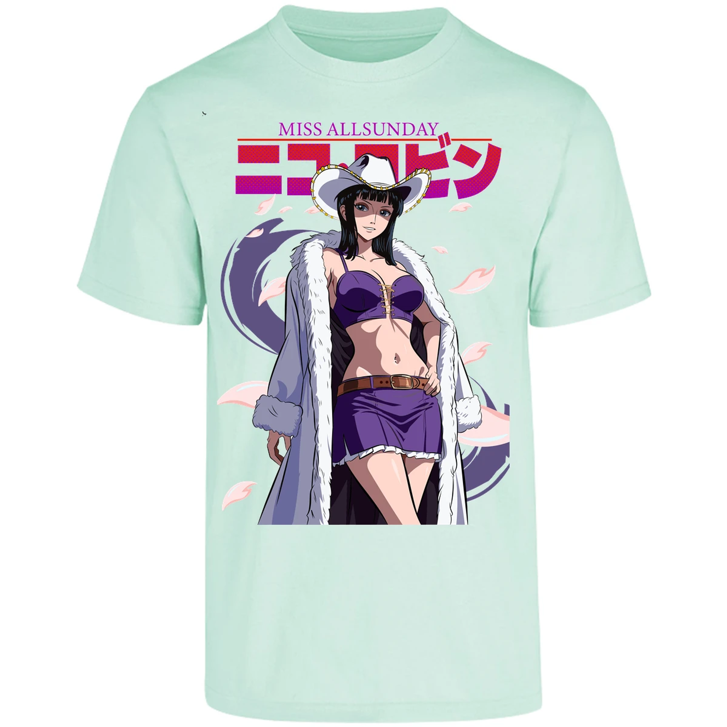 Playera One Piece Nico Miss Allsunday para Adulto 42