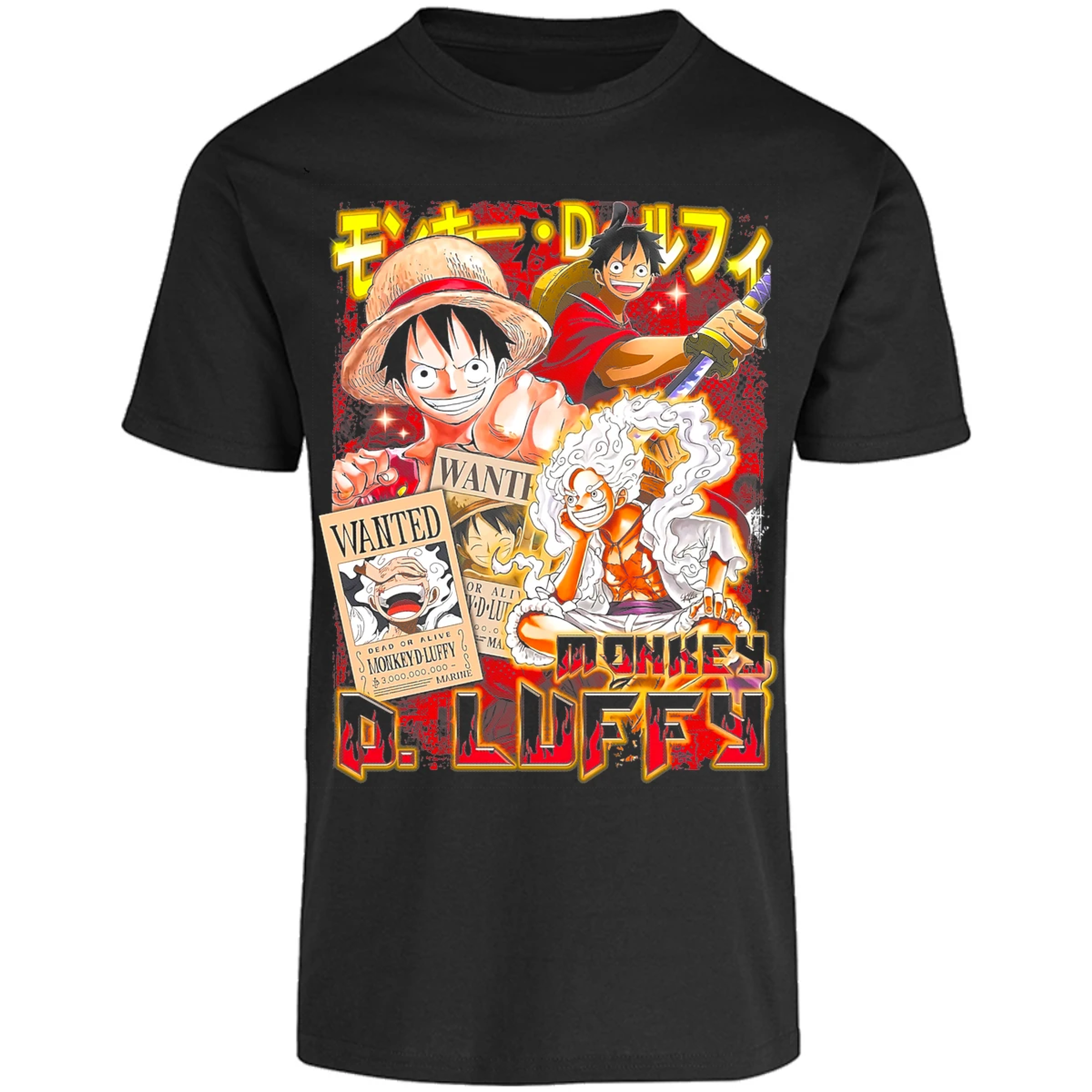 Playera One Piece Monkey D Luffy para Adulto 10