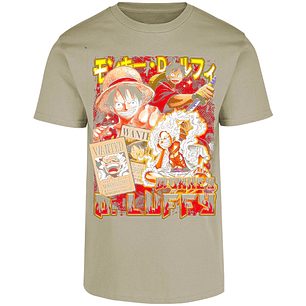 Playera One Piece Monkey D Luffy para Adulto