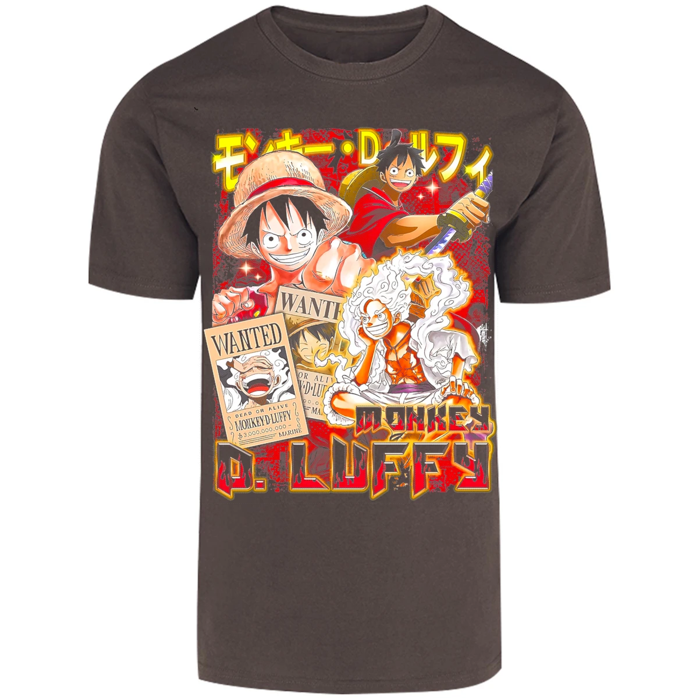Playera One Piece Monkey D Luffy para Adulto 24