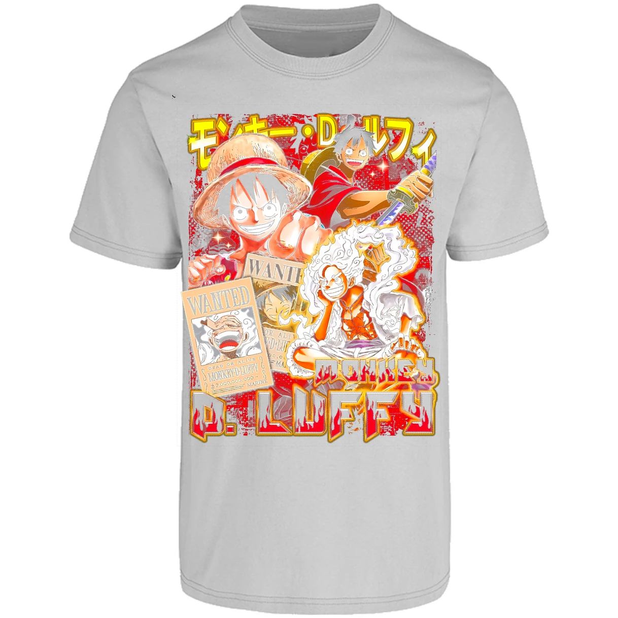 Playera One Piece Monkey D Luffy para Adulto 2