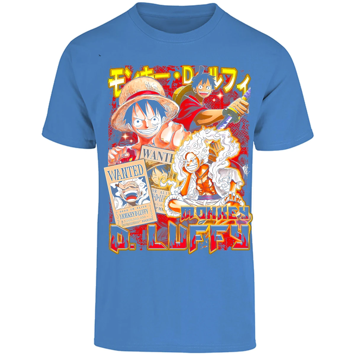 Playera One Piece Monkey D Luffy para Adulto 28