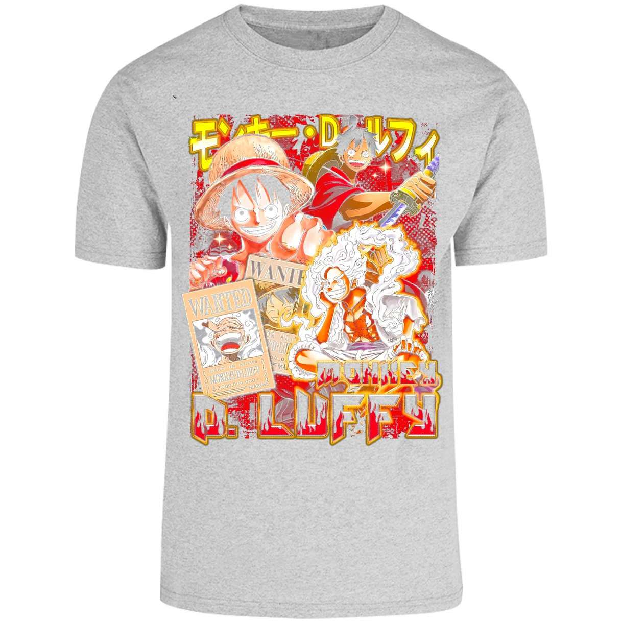 Playera One Piece Monkey D Luffy para Adulto 13
